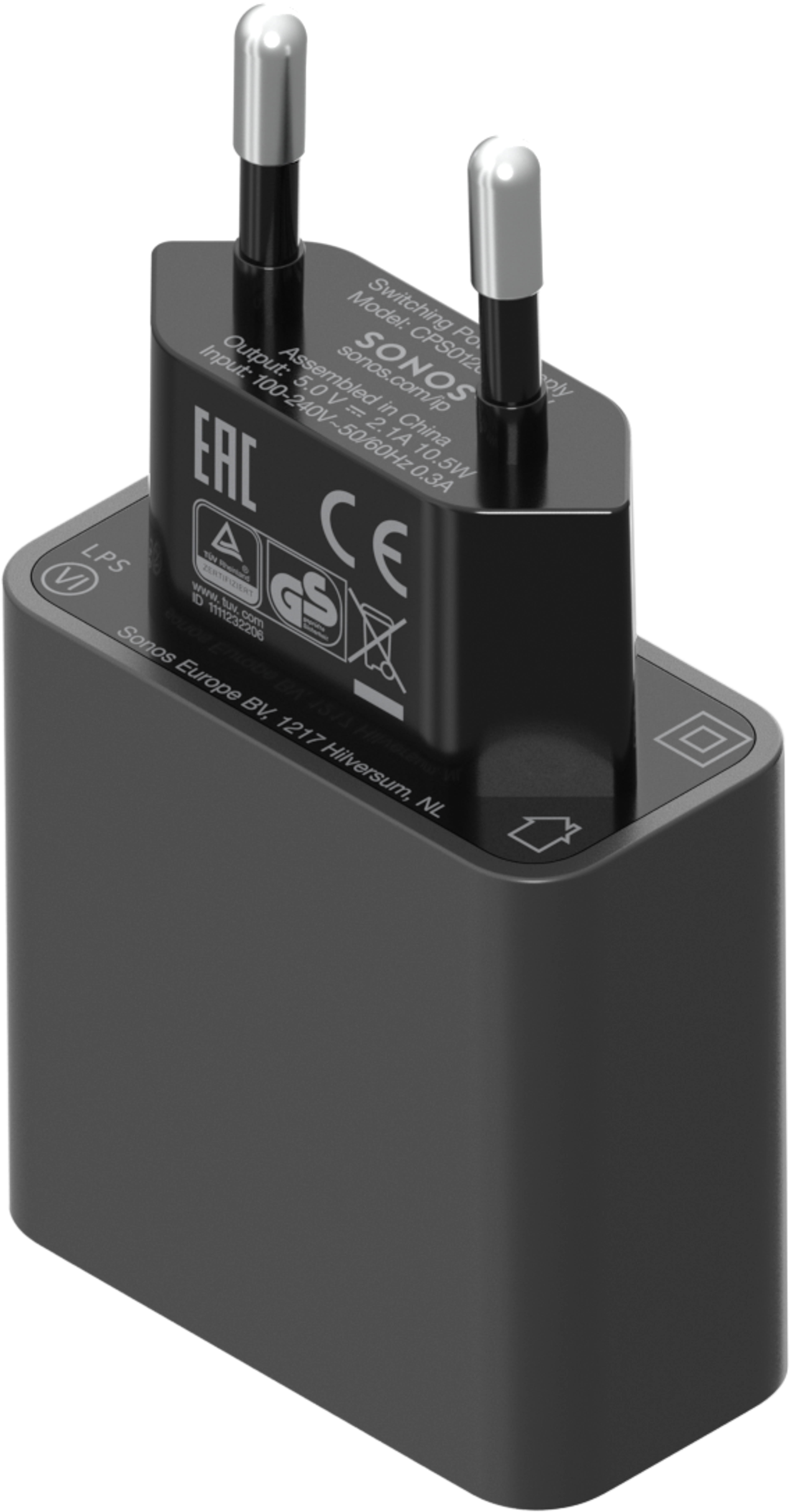 Roam 10W USB power adapter shadow black