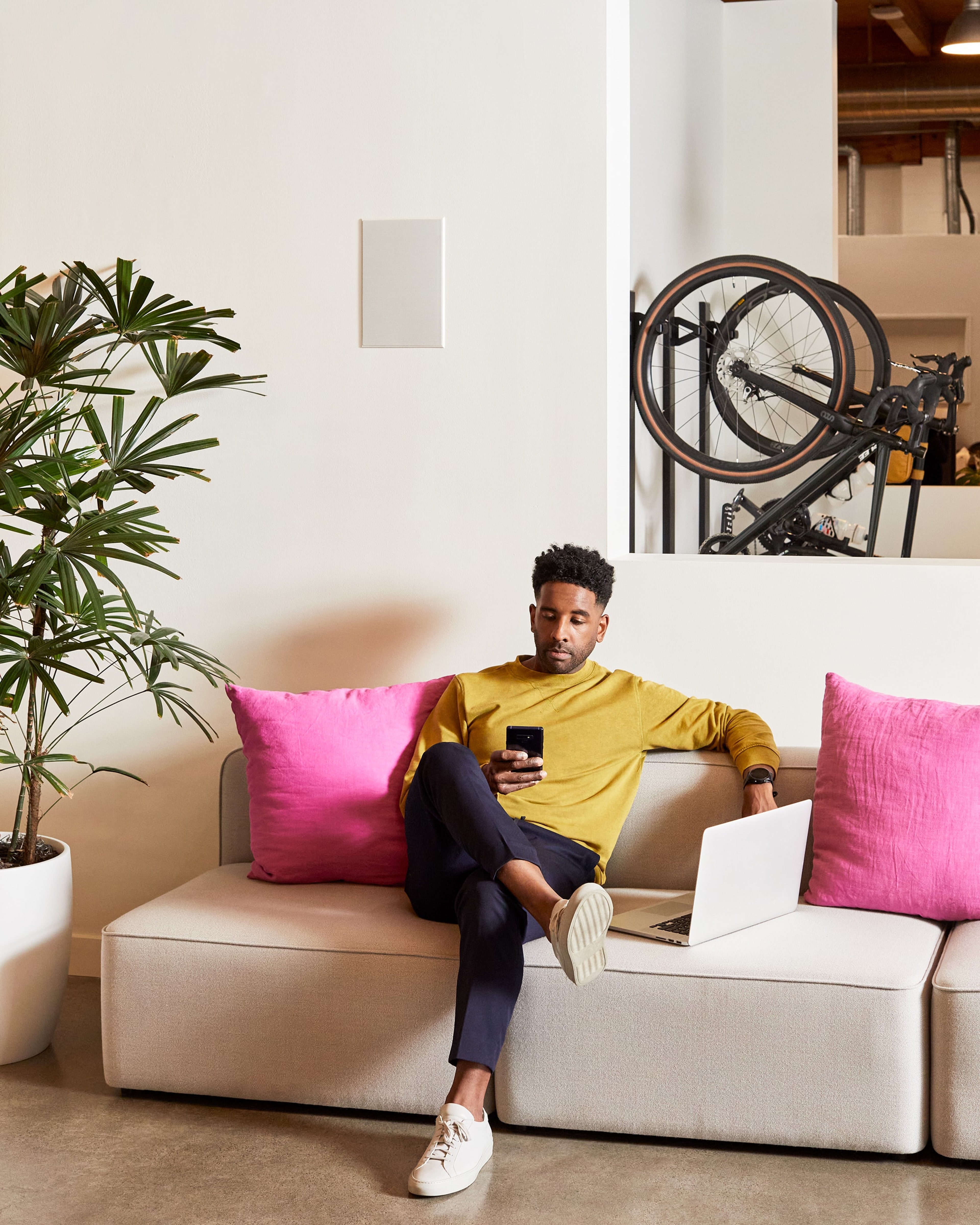 Sonos and Sonance In-Wall speaker installed in the living room