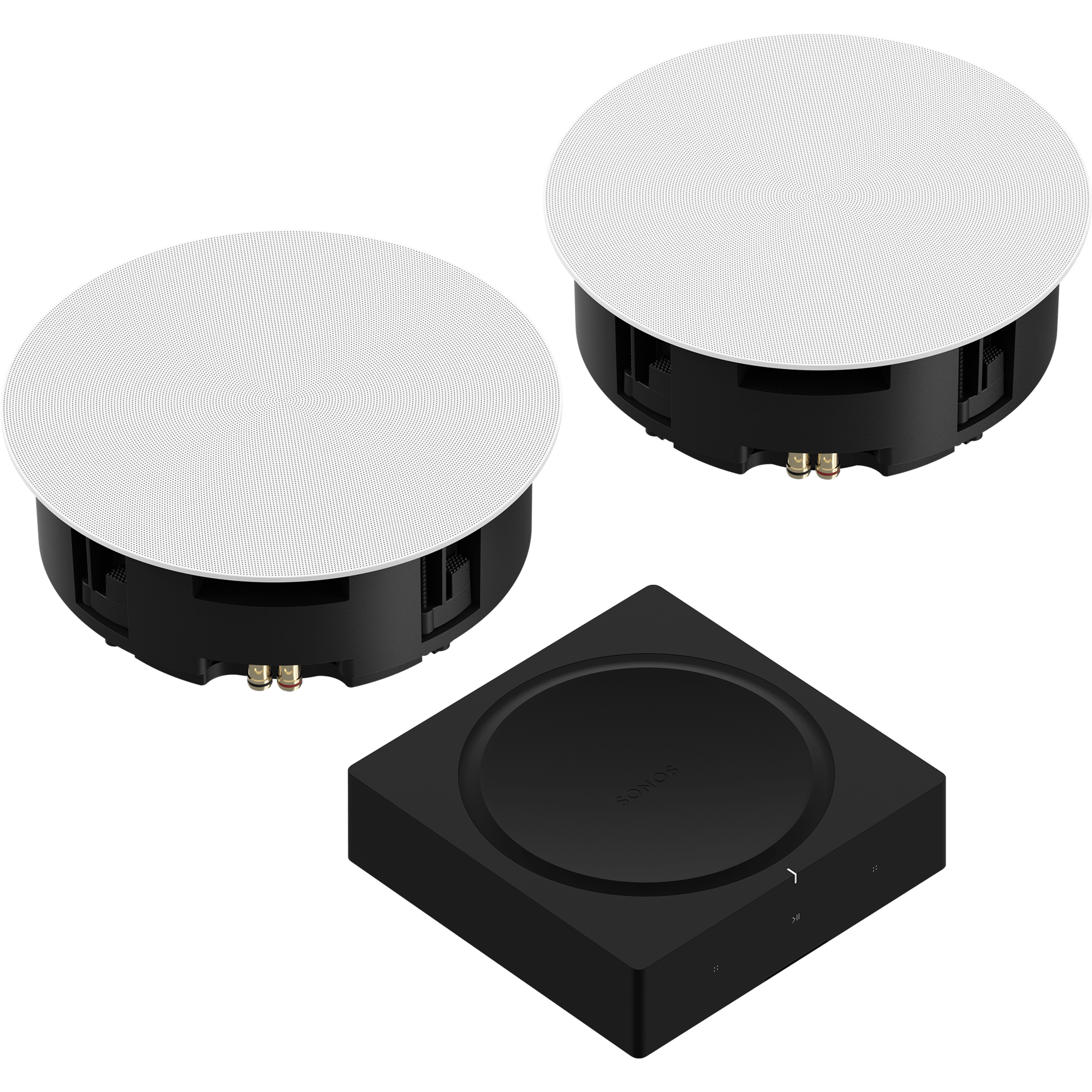 Amp with 8-inch In-Ceiling Speaker Set