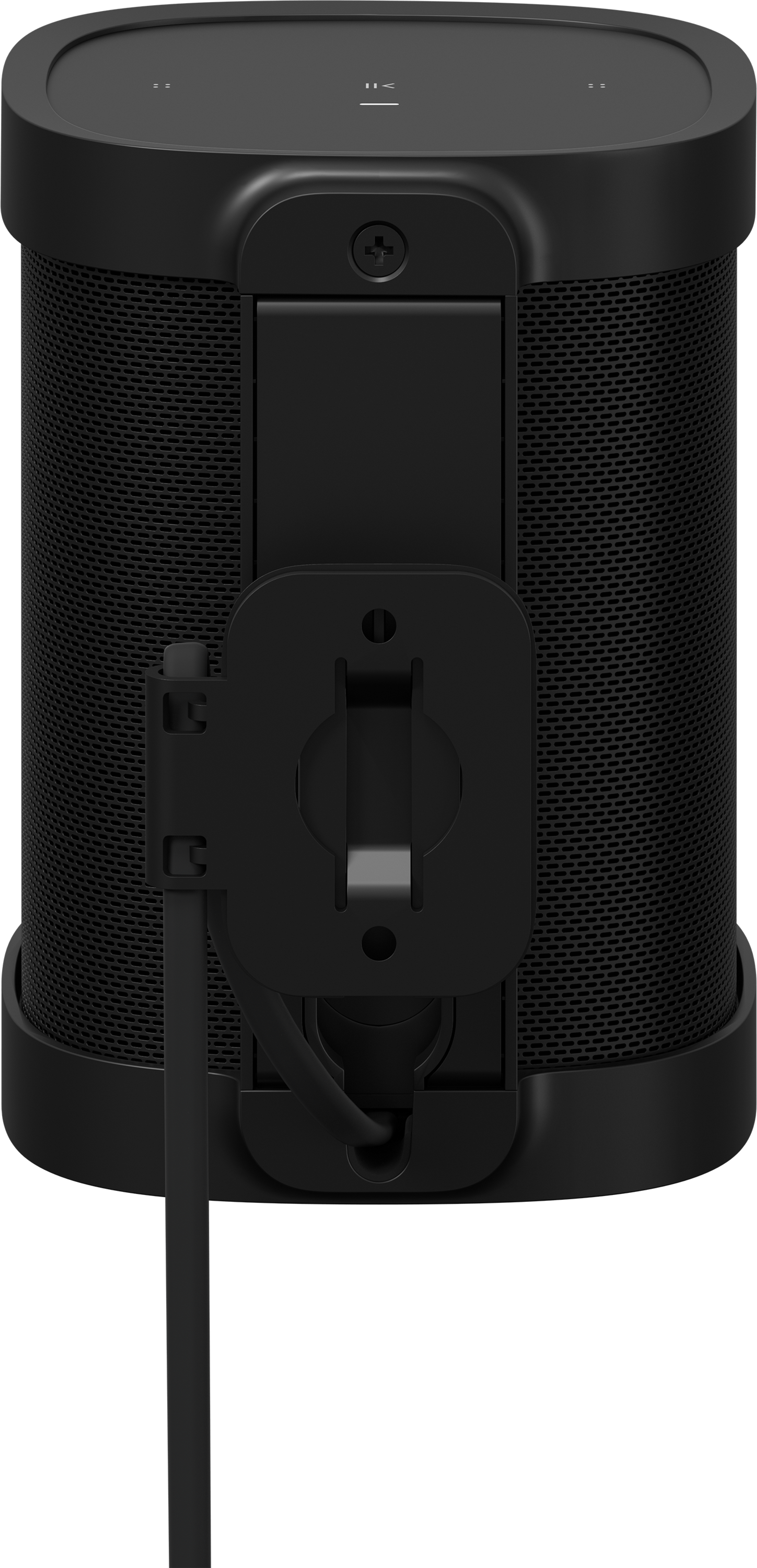 One mount with One back black