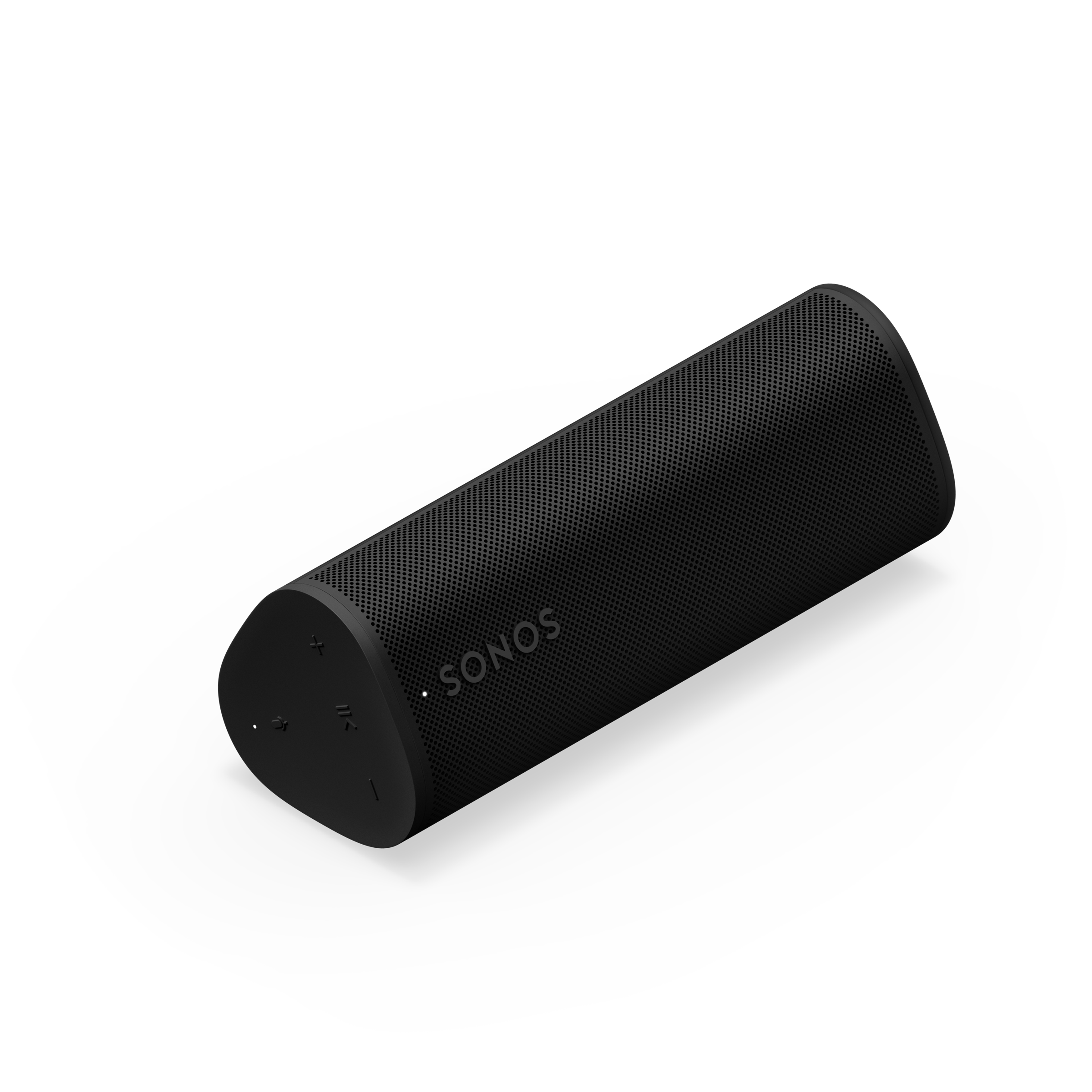 Black Sonos Roam 2 in horizontal angle