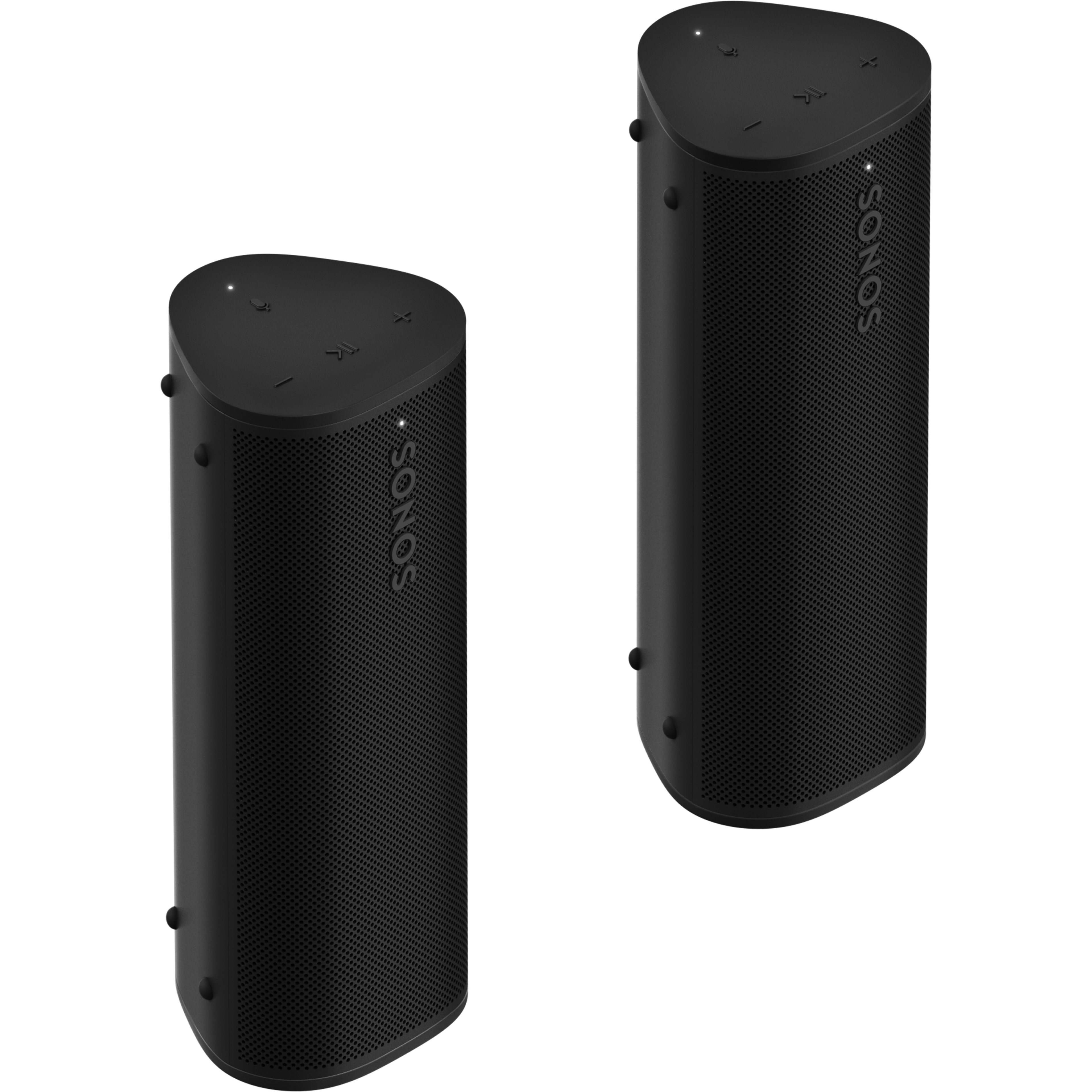 Two Black Sonos Roam 2 Set