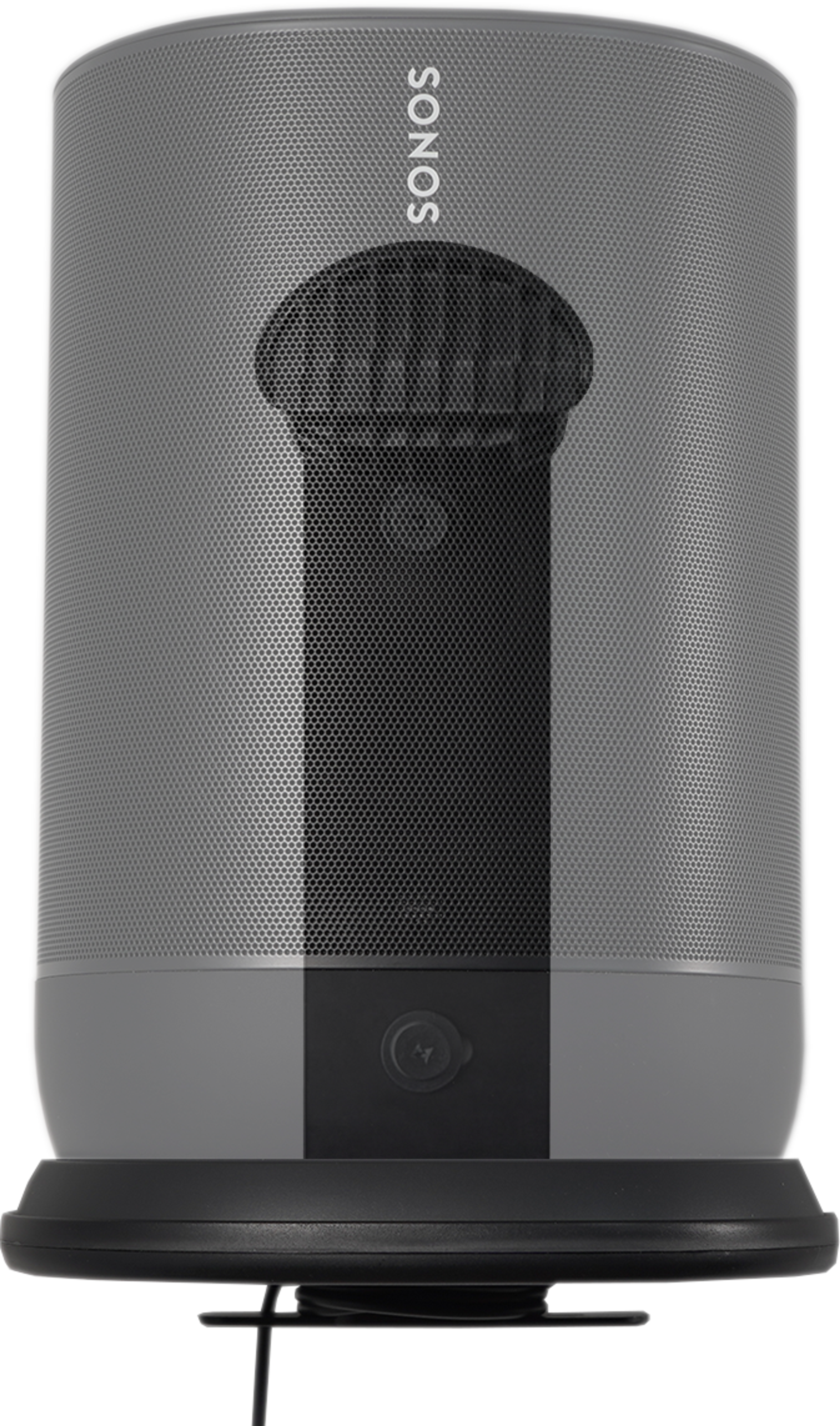 Sanus Mount Move mounted front black