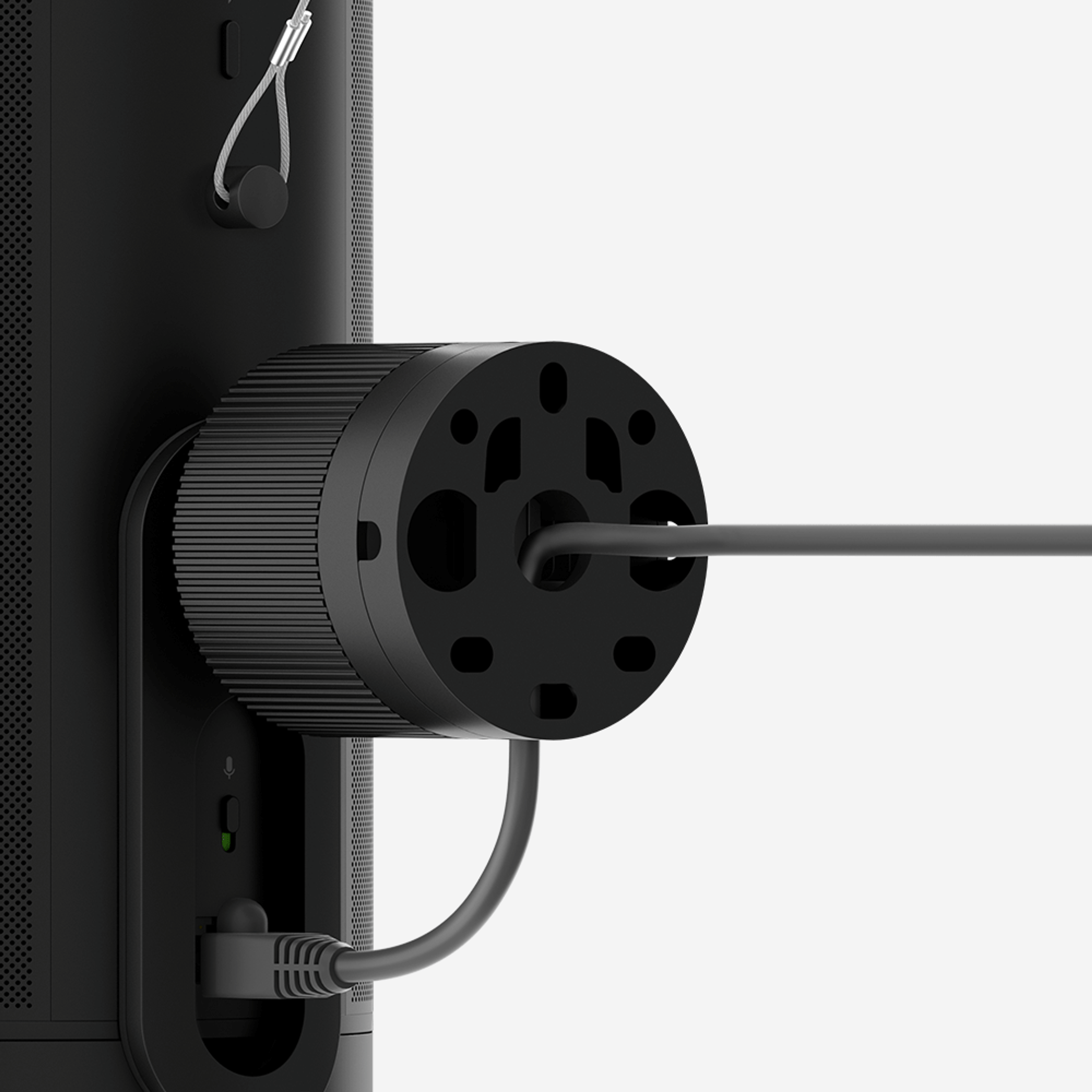 Closeup view of the Era 100 Pro cable