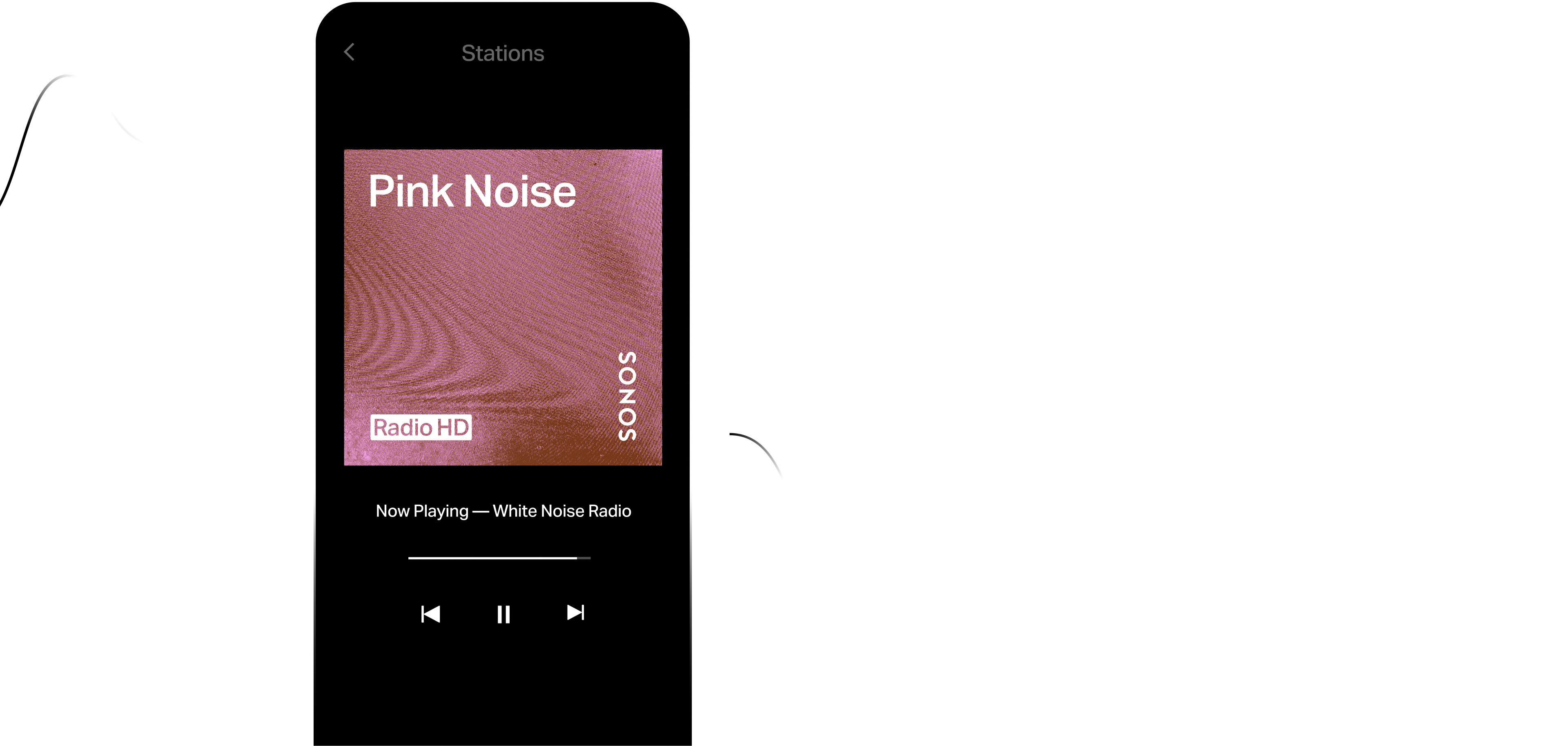 Pink Noise station cover phone