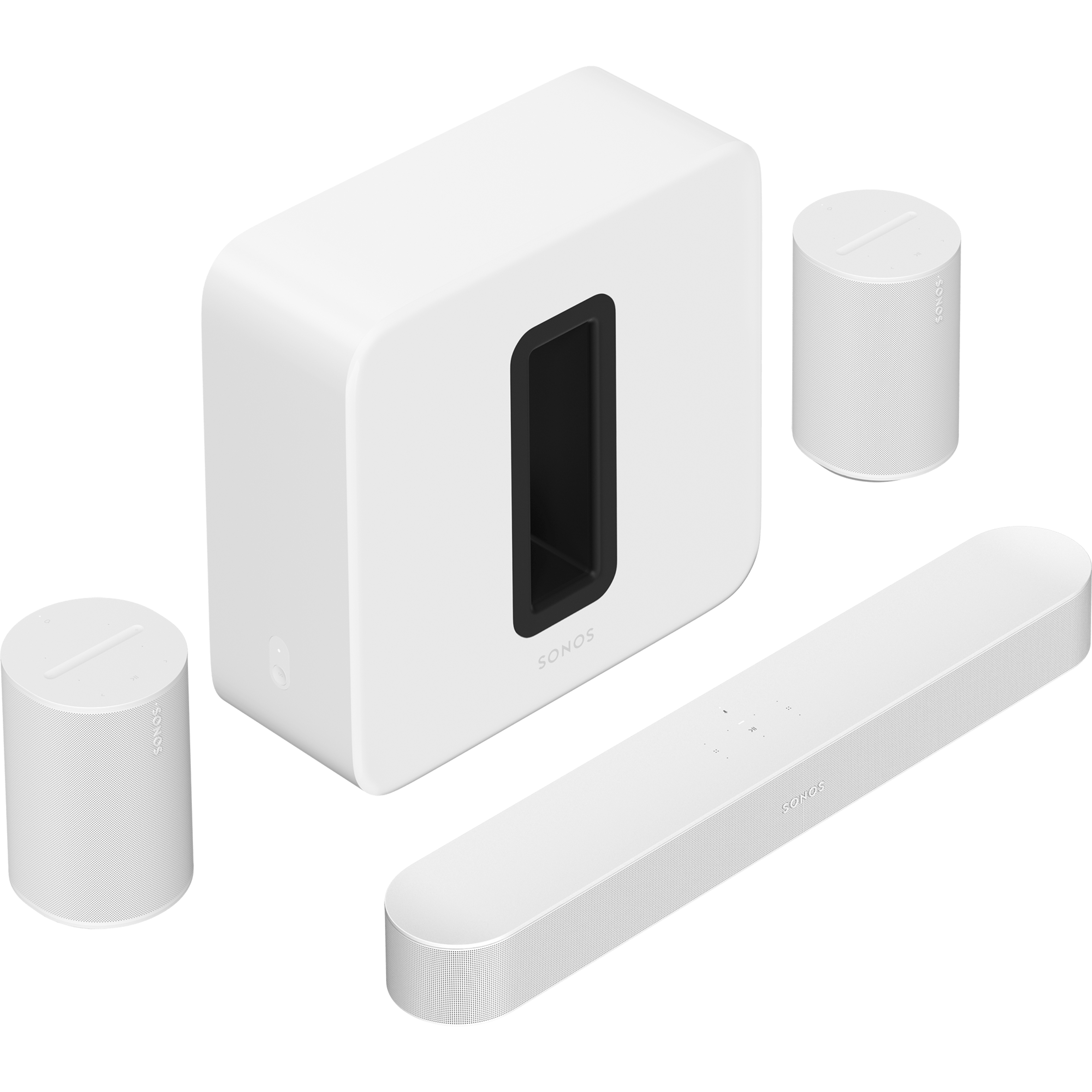 Sonos sub with hot sale beam