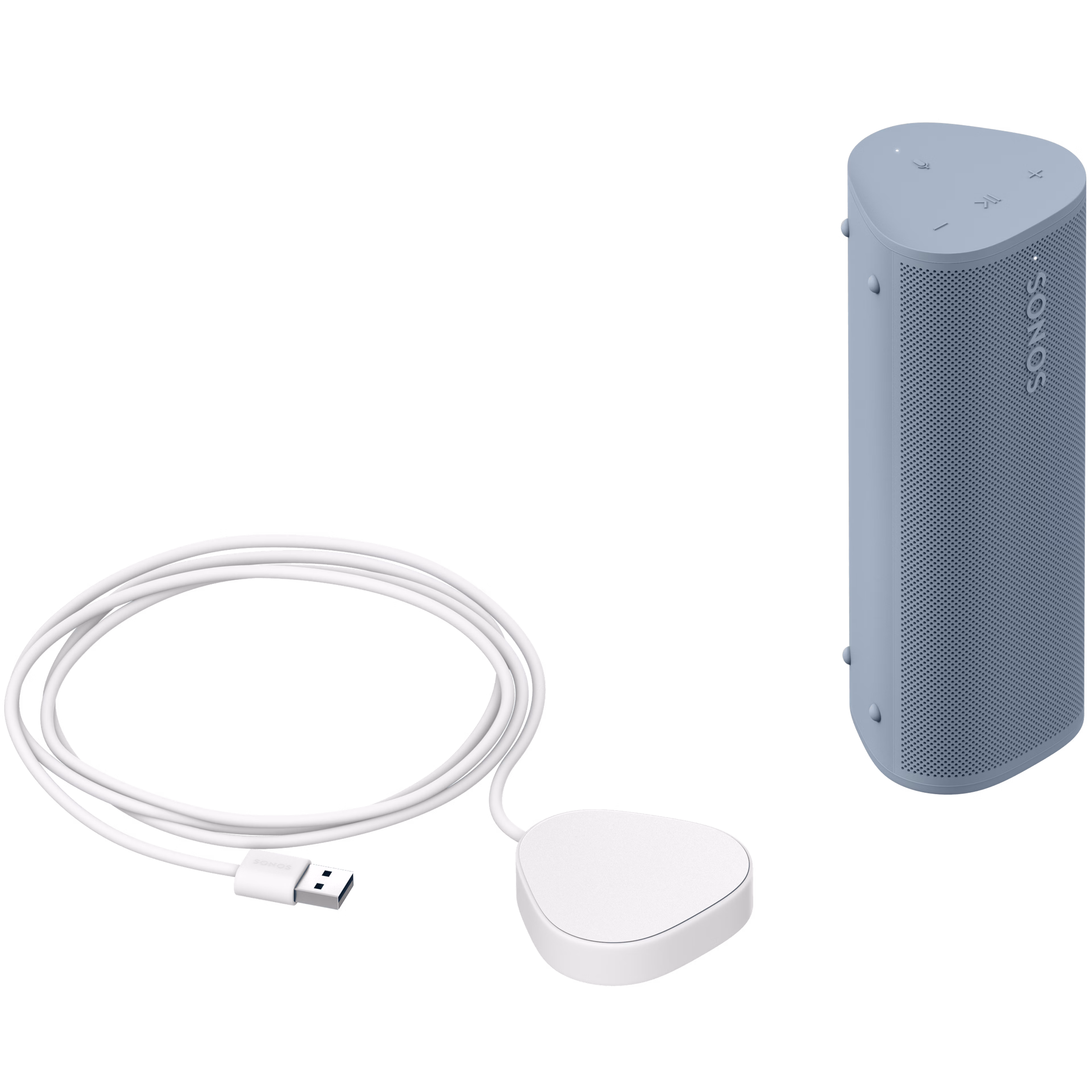 Roam 2 Charging Set: Bluetooth Speaker with Wireless Charger - Sonos Roam 2 Charging Set: Bluetooth Speaker with Wireless Charger - Sonos