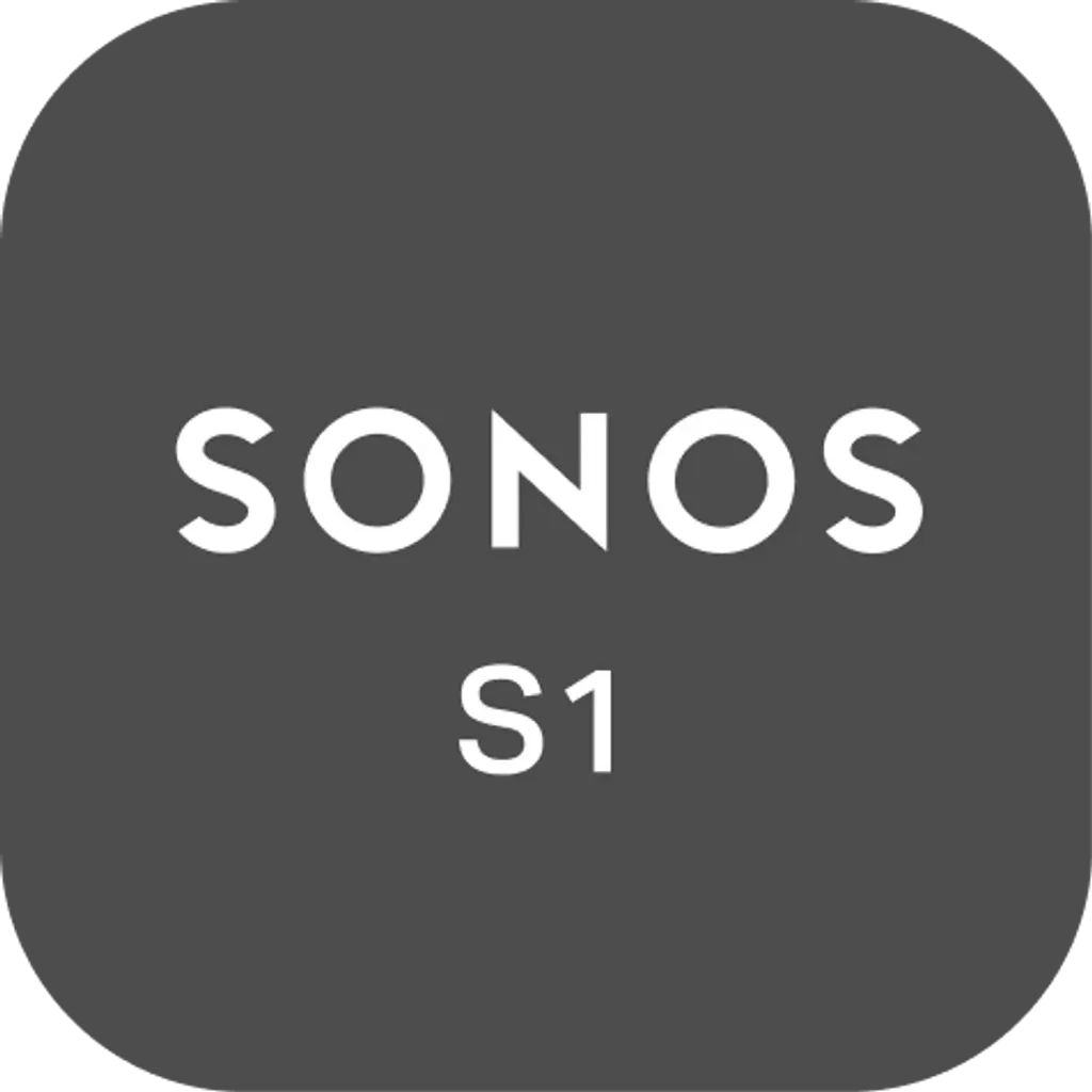 Symbol für die Sonos S1 Controller App