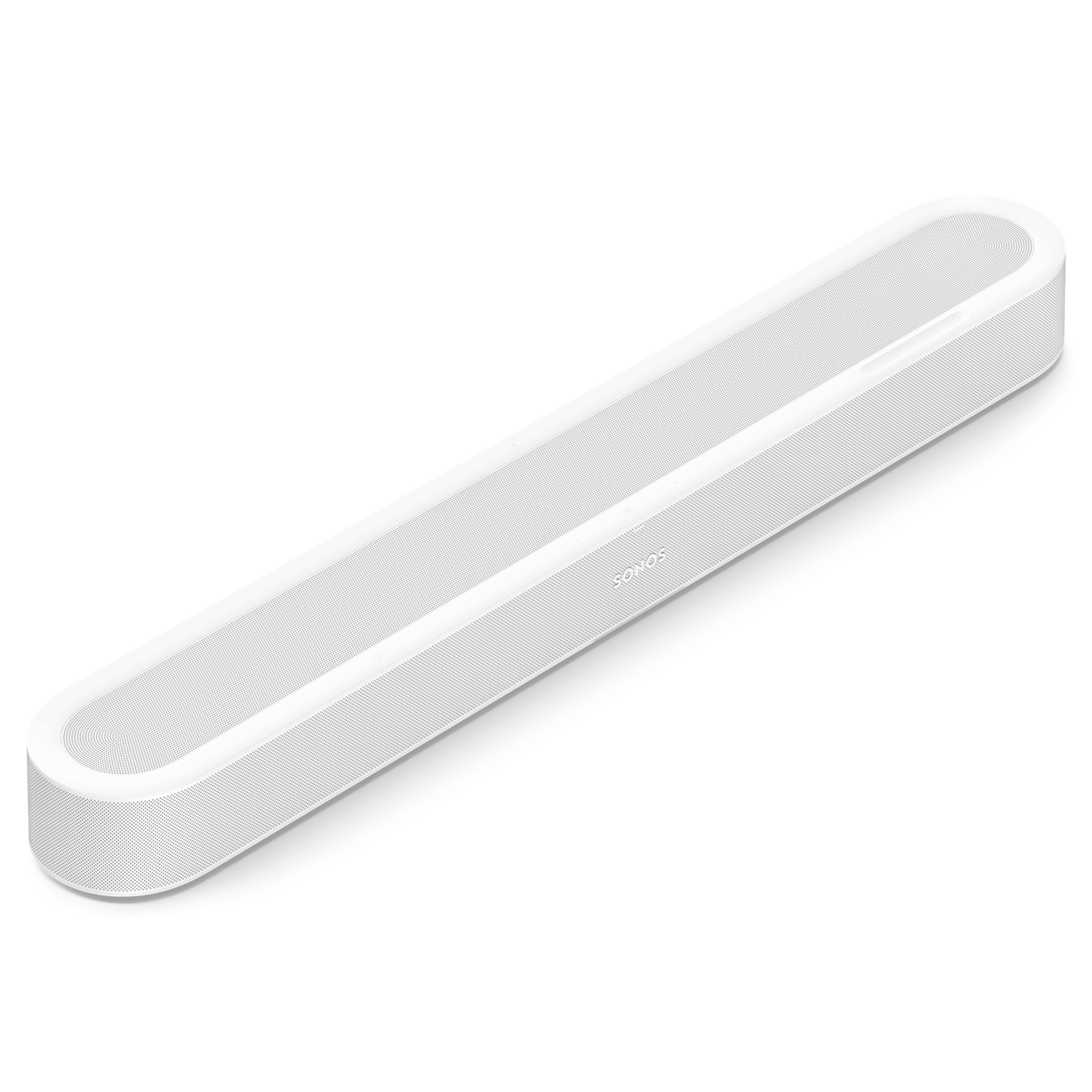 Beam Ultra in white, three-quarter front top view