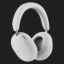White Sonos Ace Ultra headphones on a dark-grey background