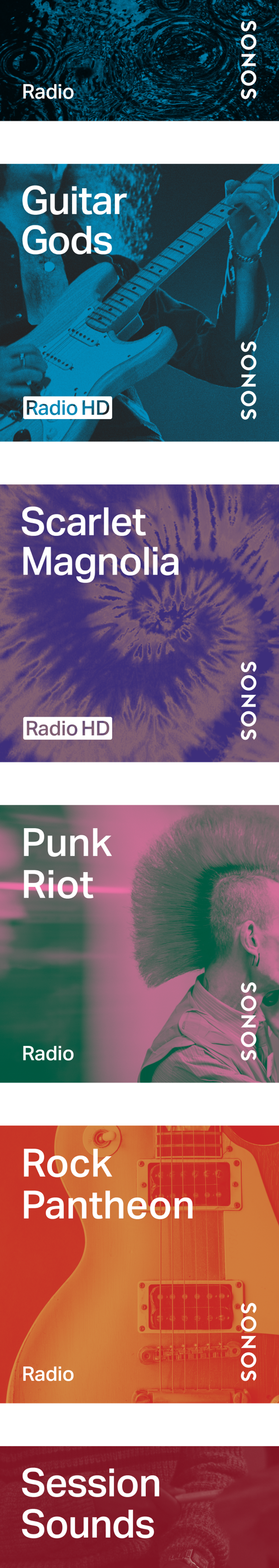 Stationer på Sonos Radio