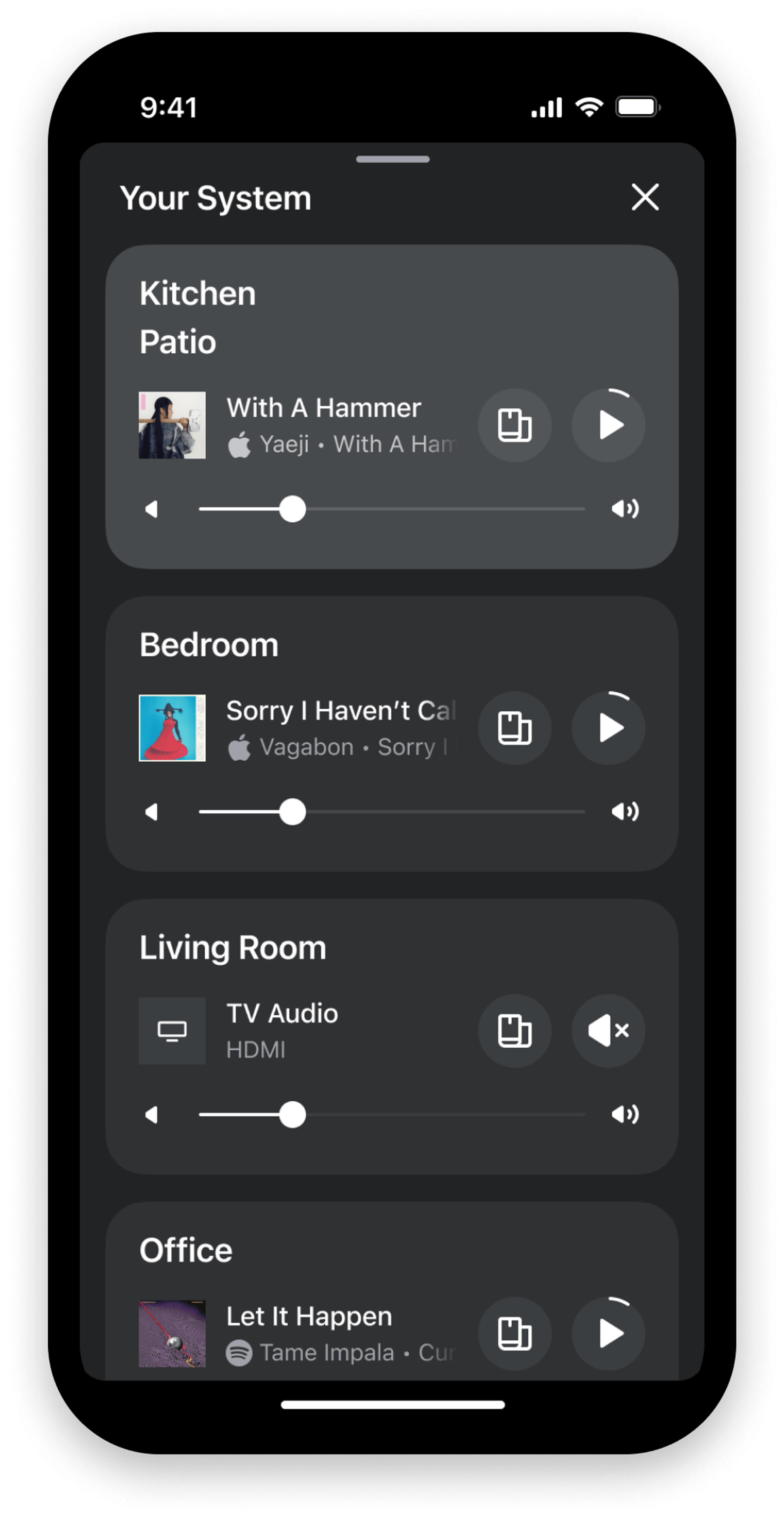 Aplikacja Sonos