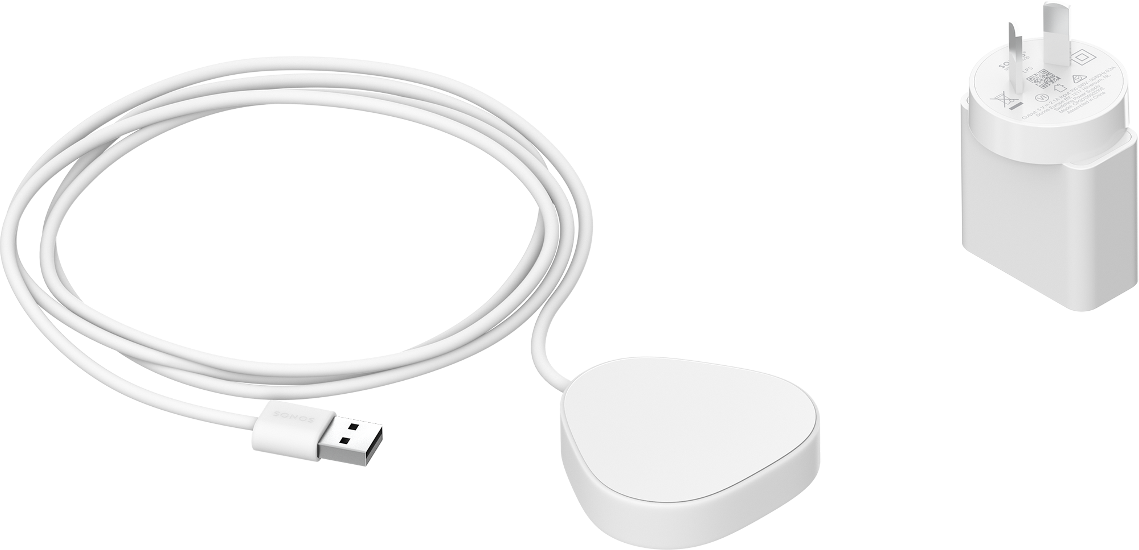 Roam wireless charger white