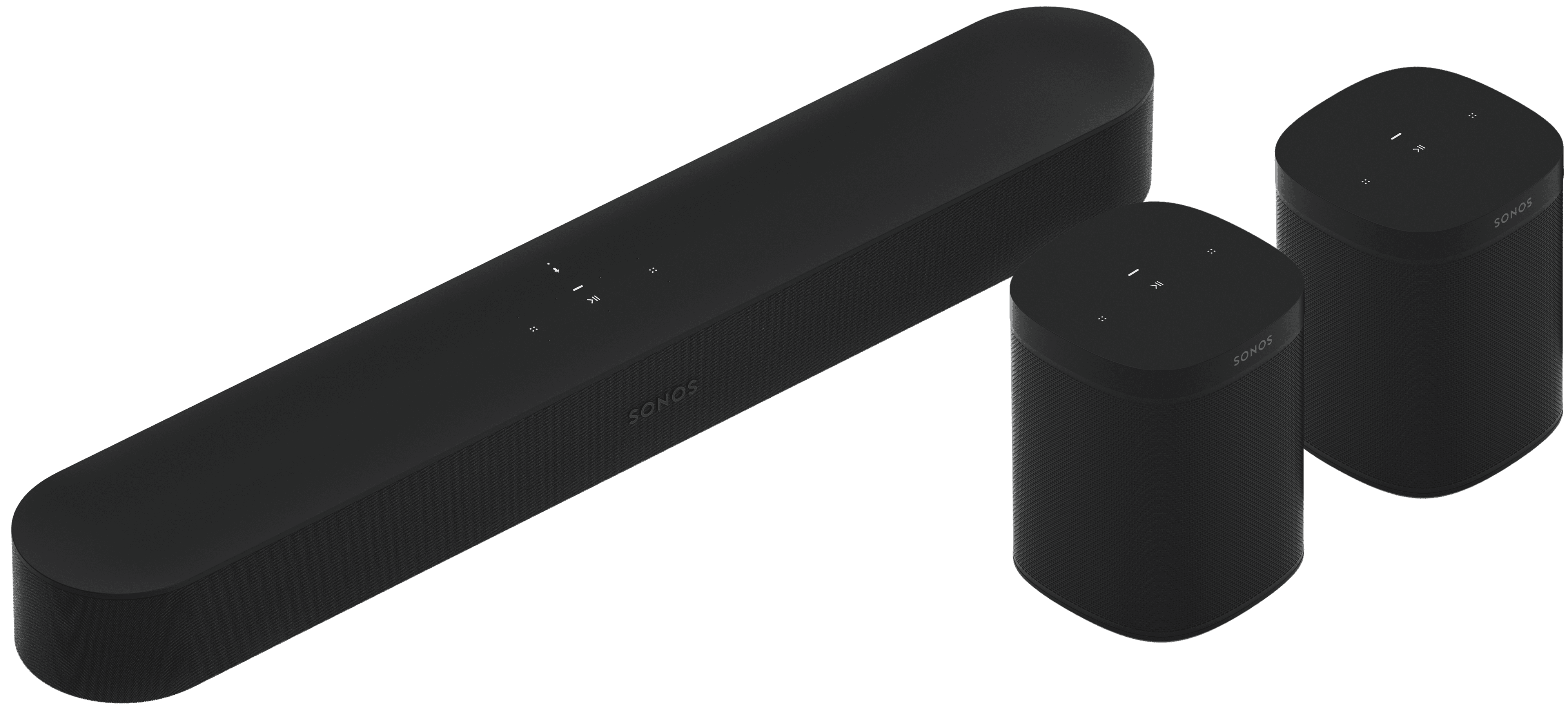 Surround Set with Beam and One SL (Refurbished) | Sonos Surround Set with Beam and One SL (Refurbished) | Sonos