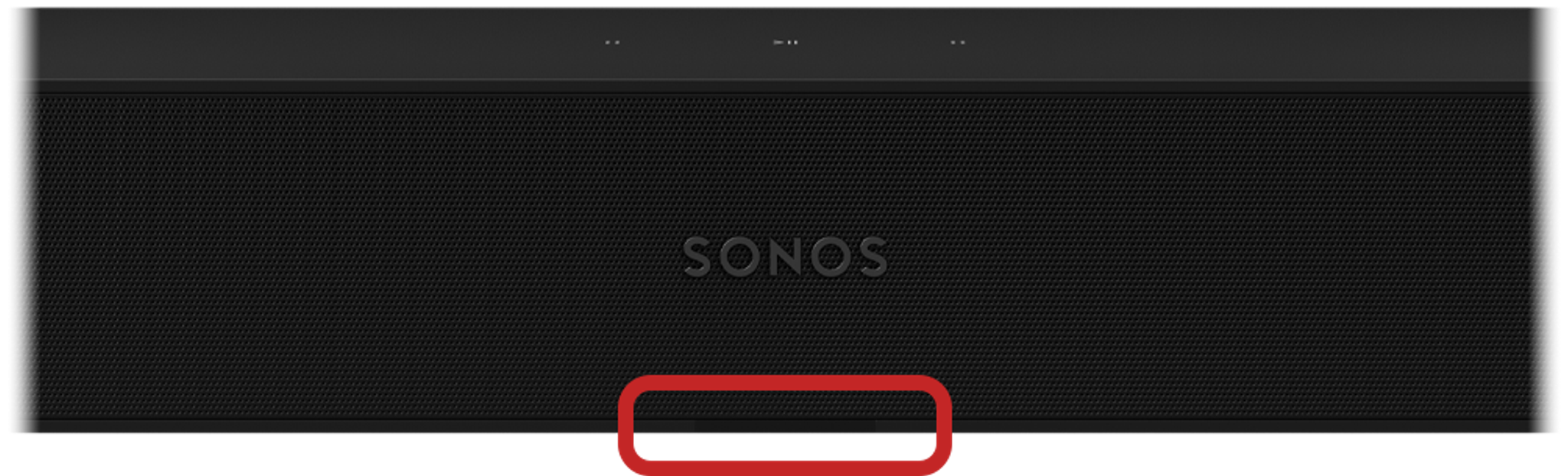 sensor location on home theater products | Sonos