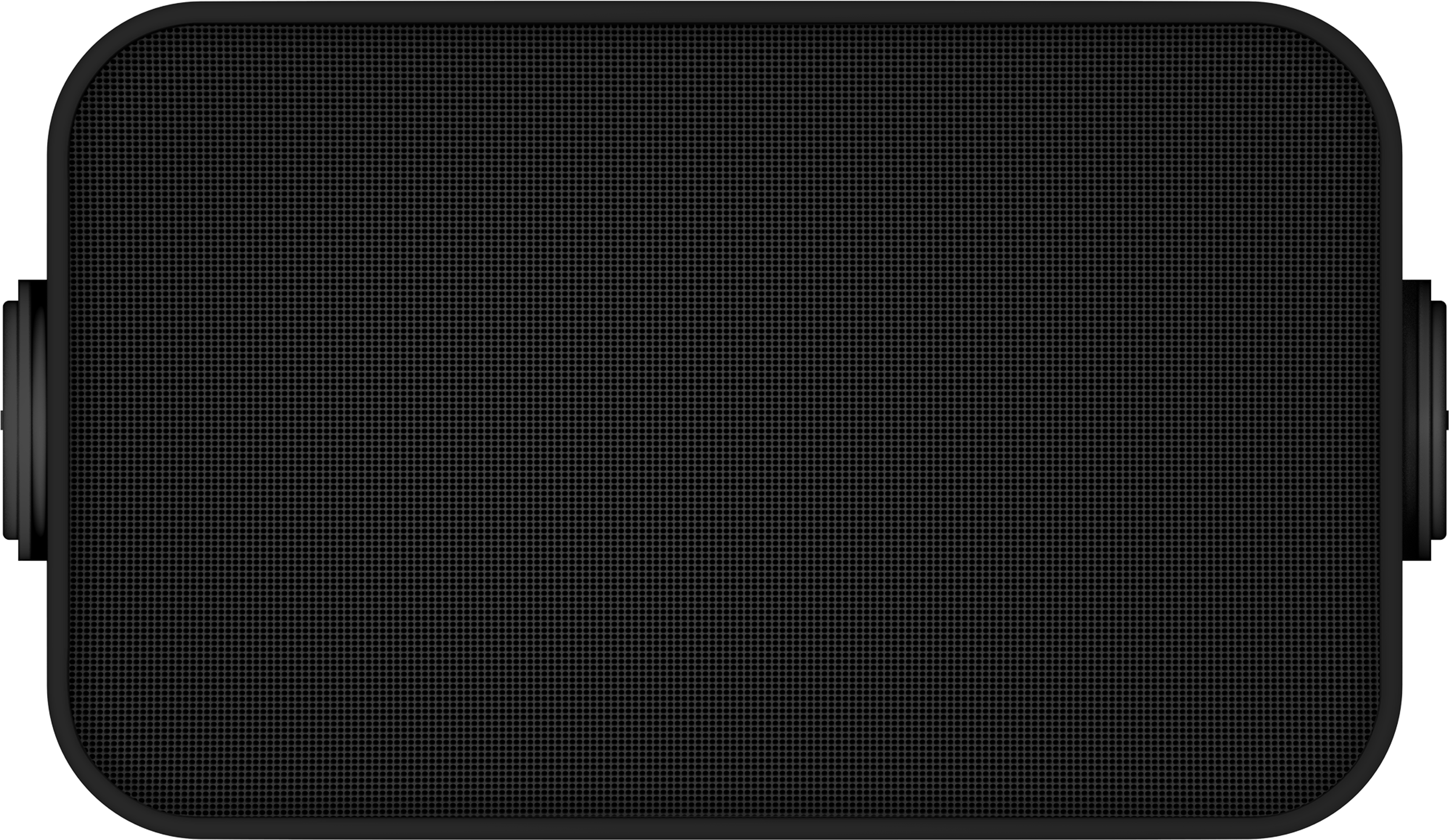 Outdoor speaker replacement grille black