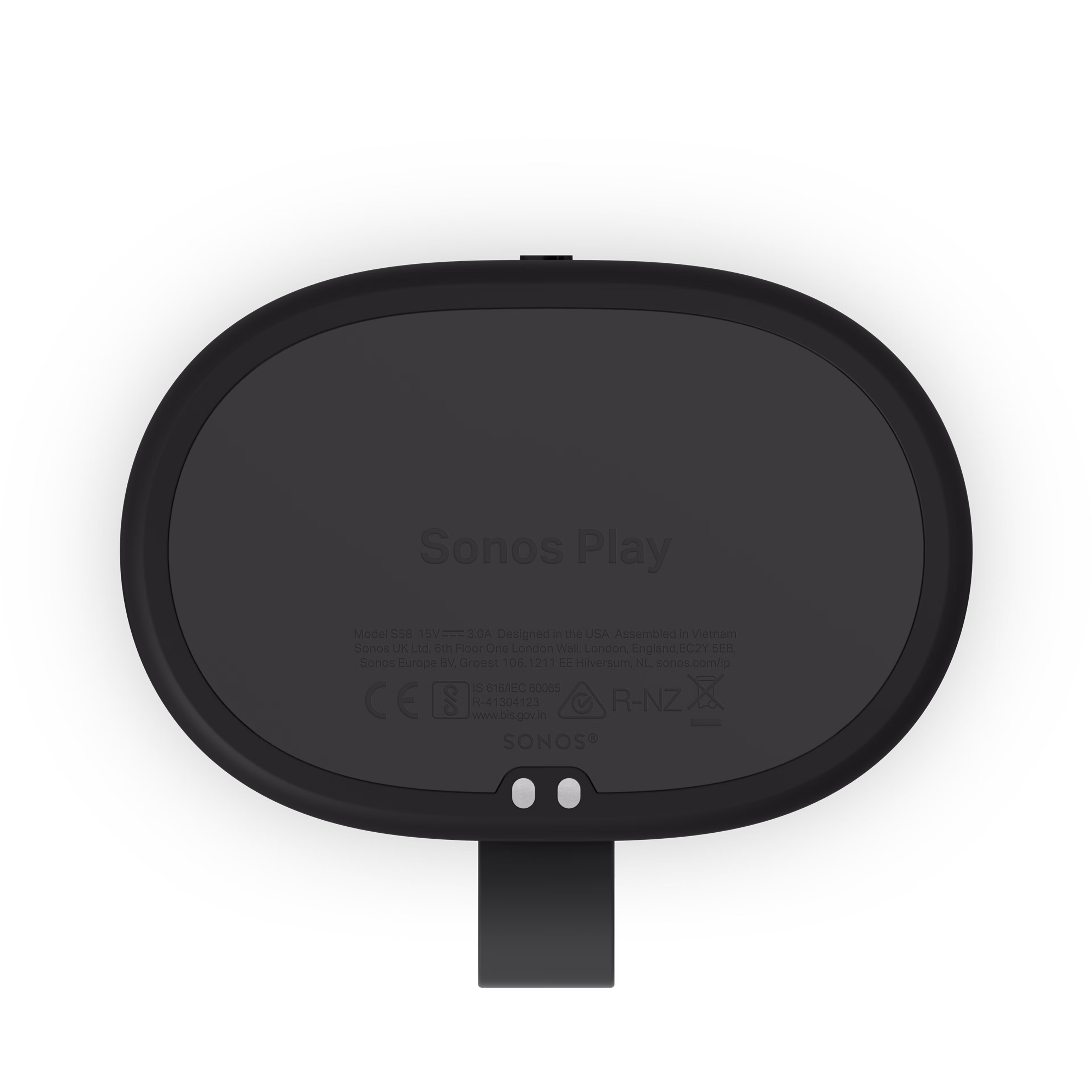 Sonos Play(ブラック)、底面