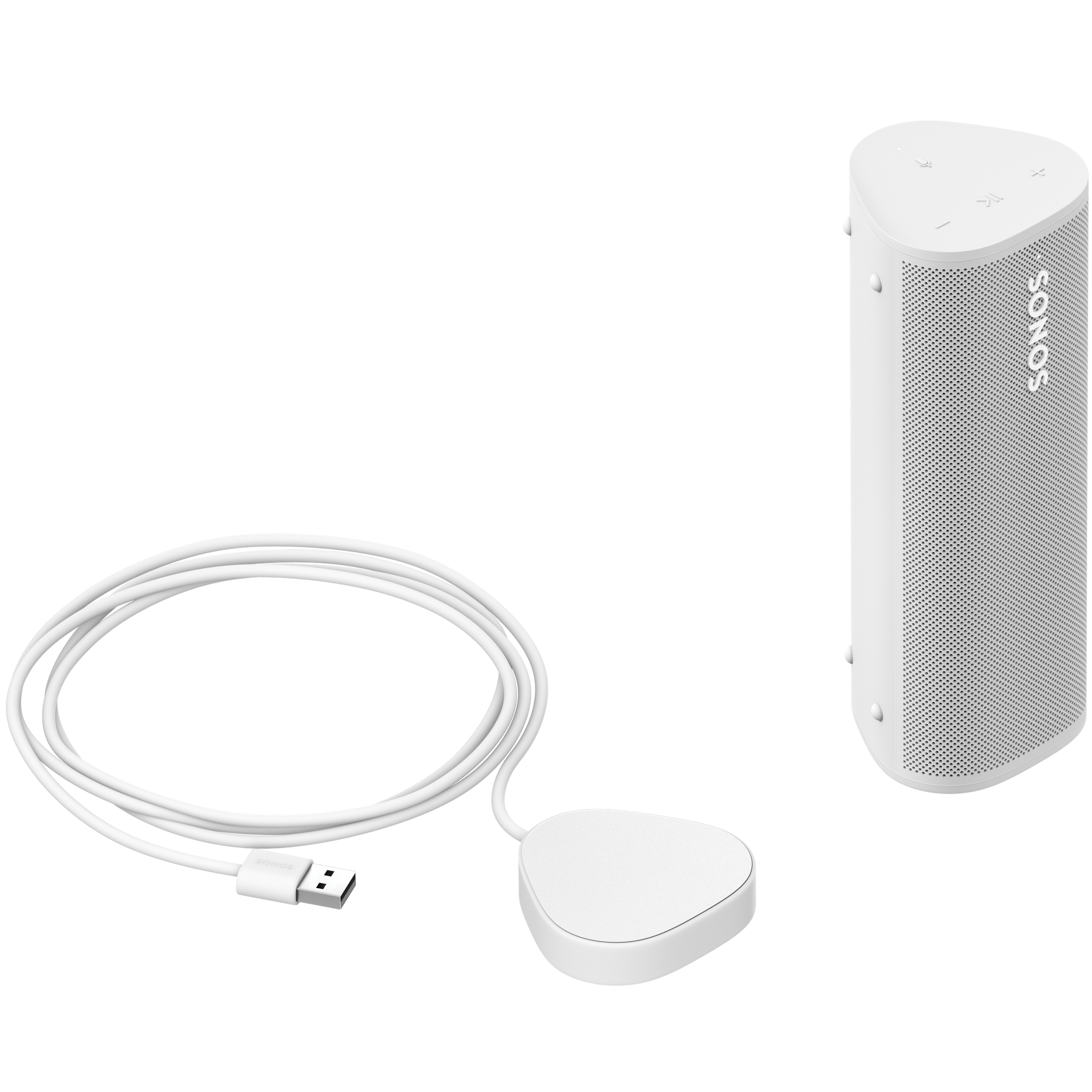 Roam 2 White wireless charger set