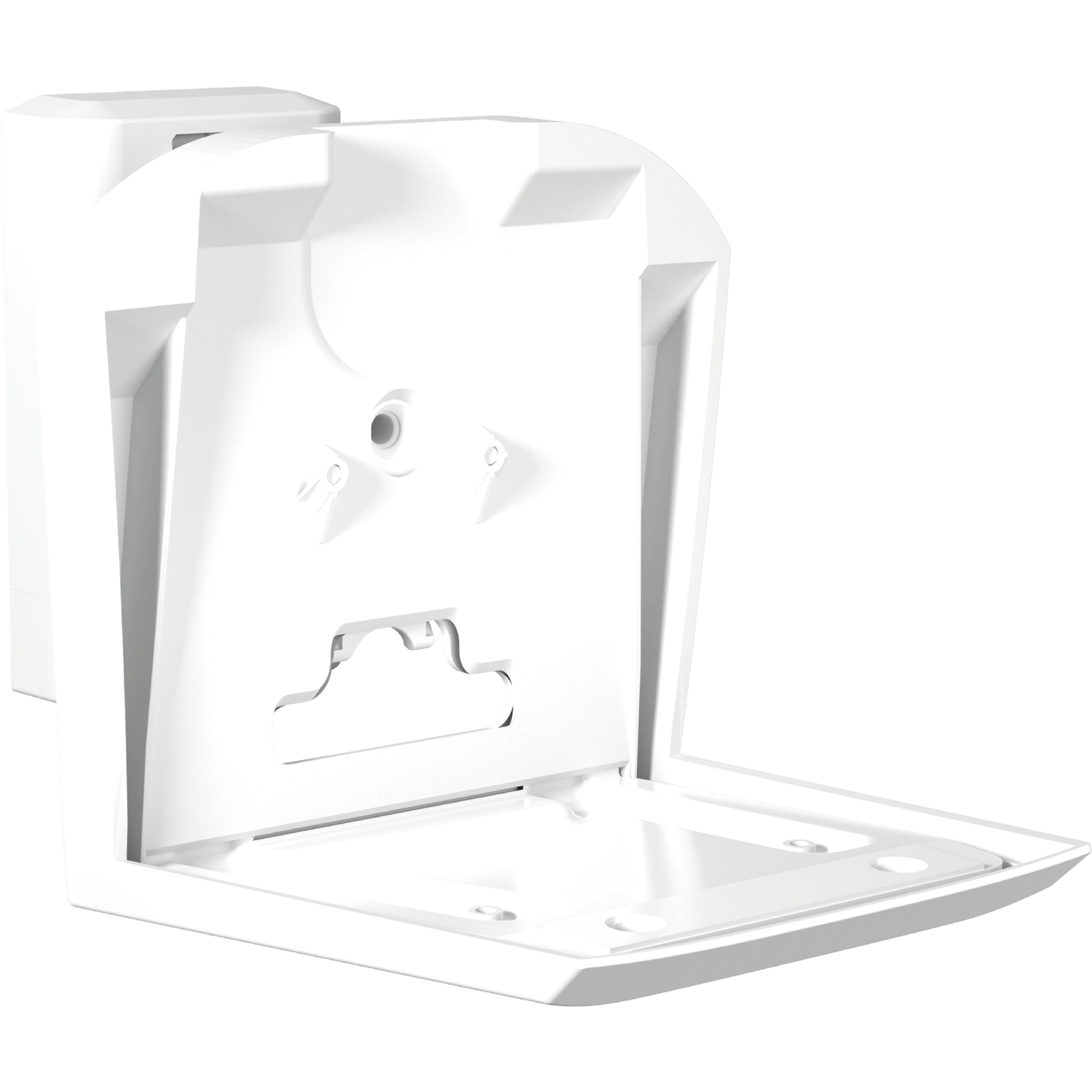 Bild mit einer Sanus Wandhalterung in Weiß für Sonos Era 300