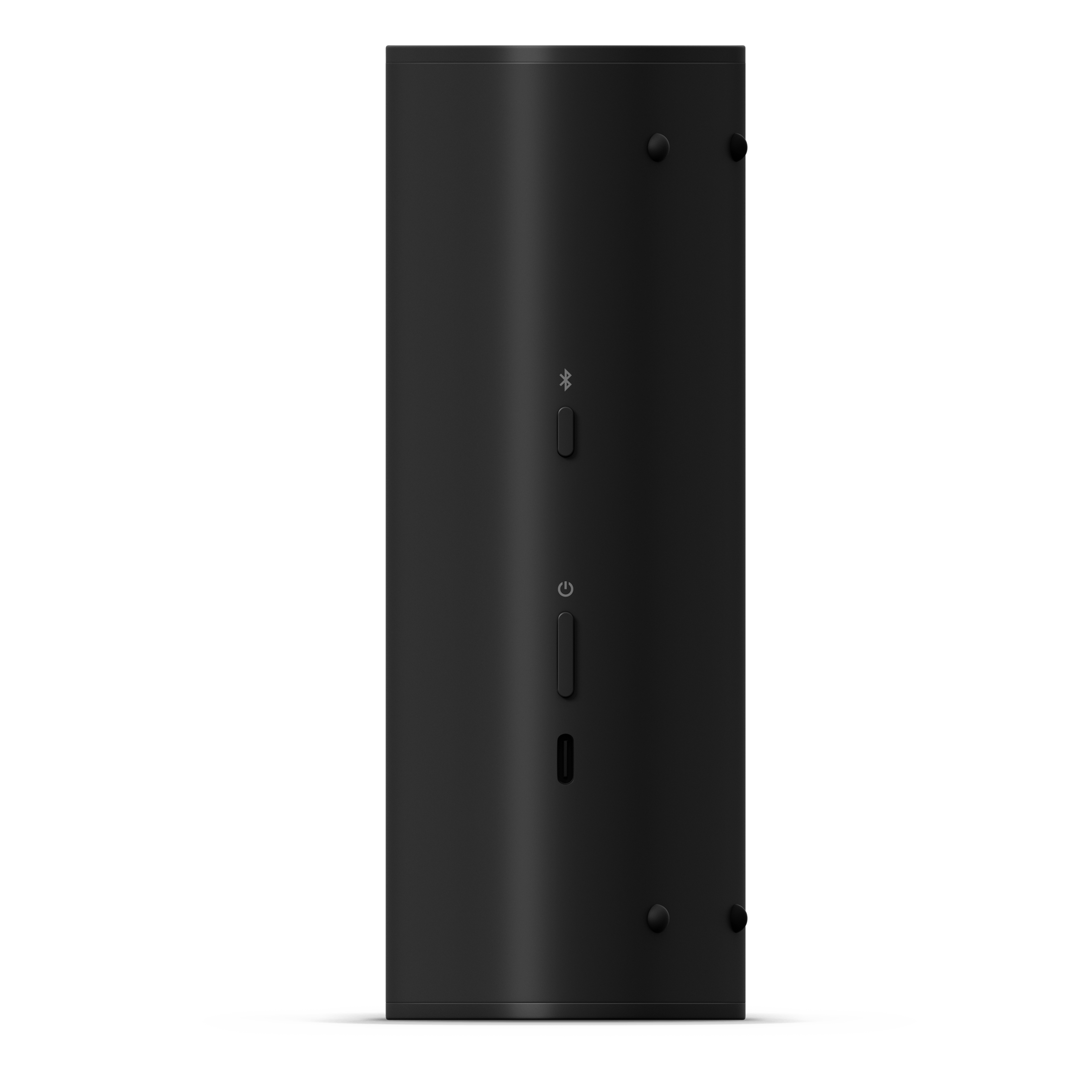 Vista posterior de Sonos Roam 2 en negro