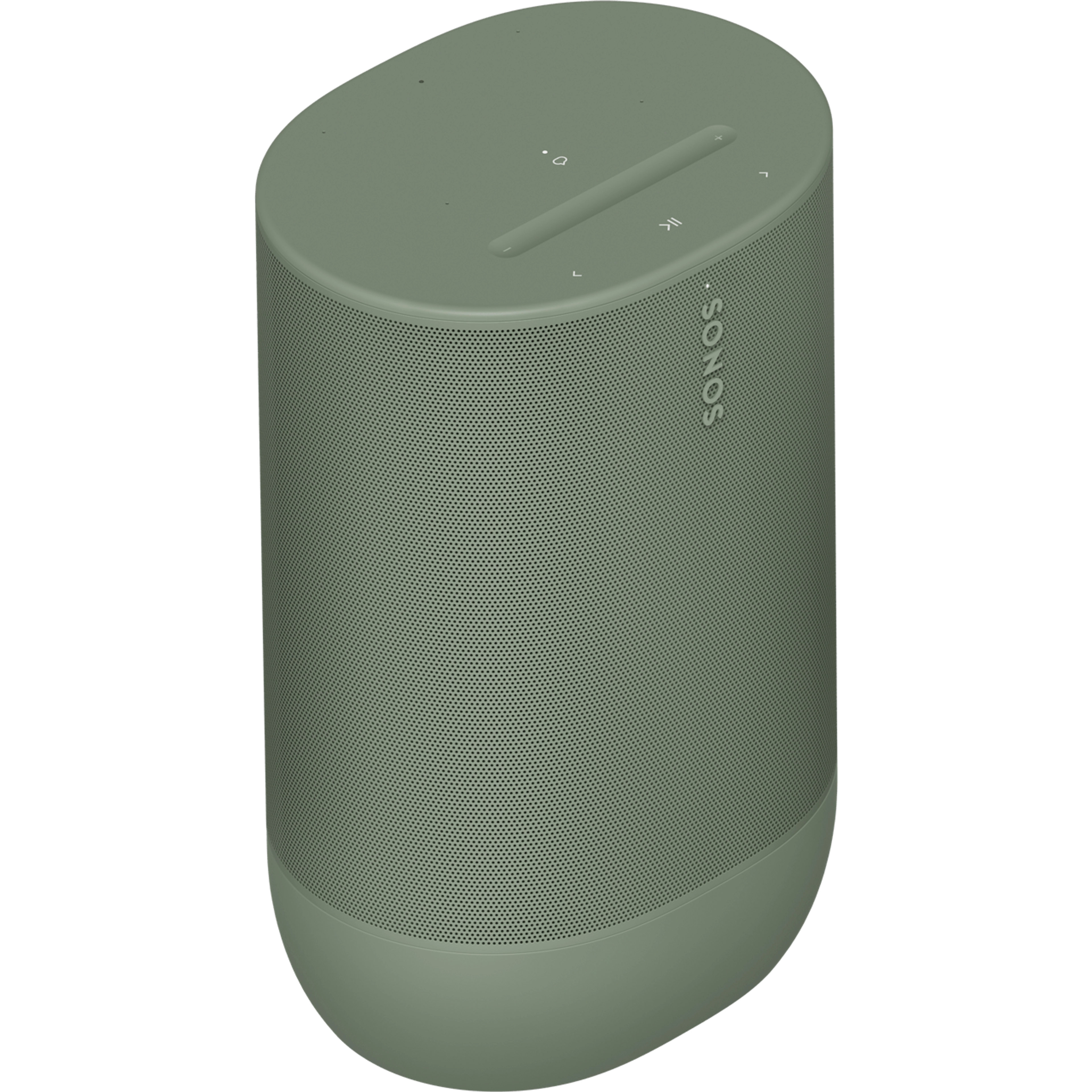 Sonos Move 2 w kolorze zielonym, przechylony pod kątem