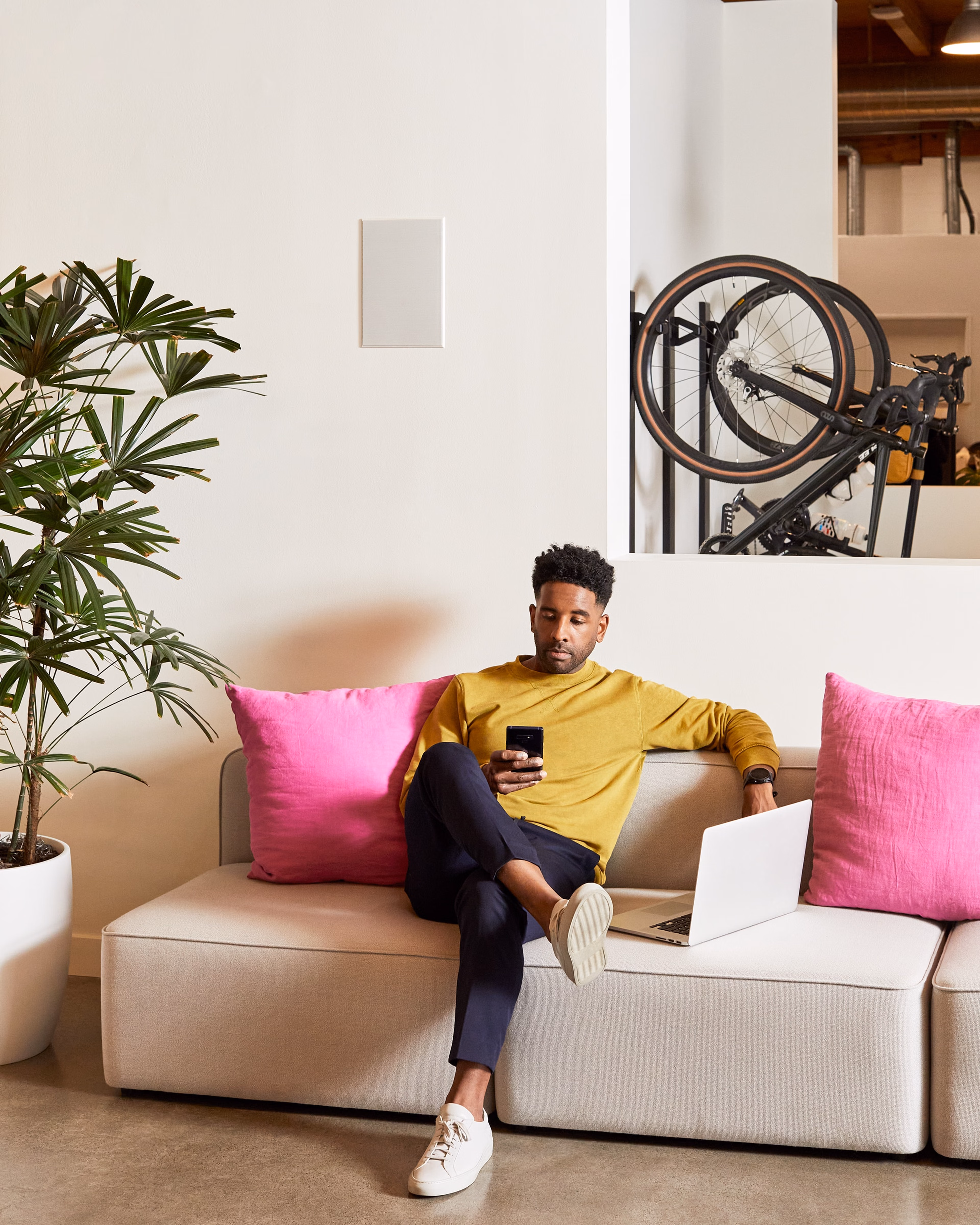 Sonos and Sonance In-Wall speaker installed in the living room