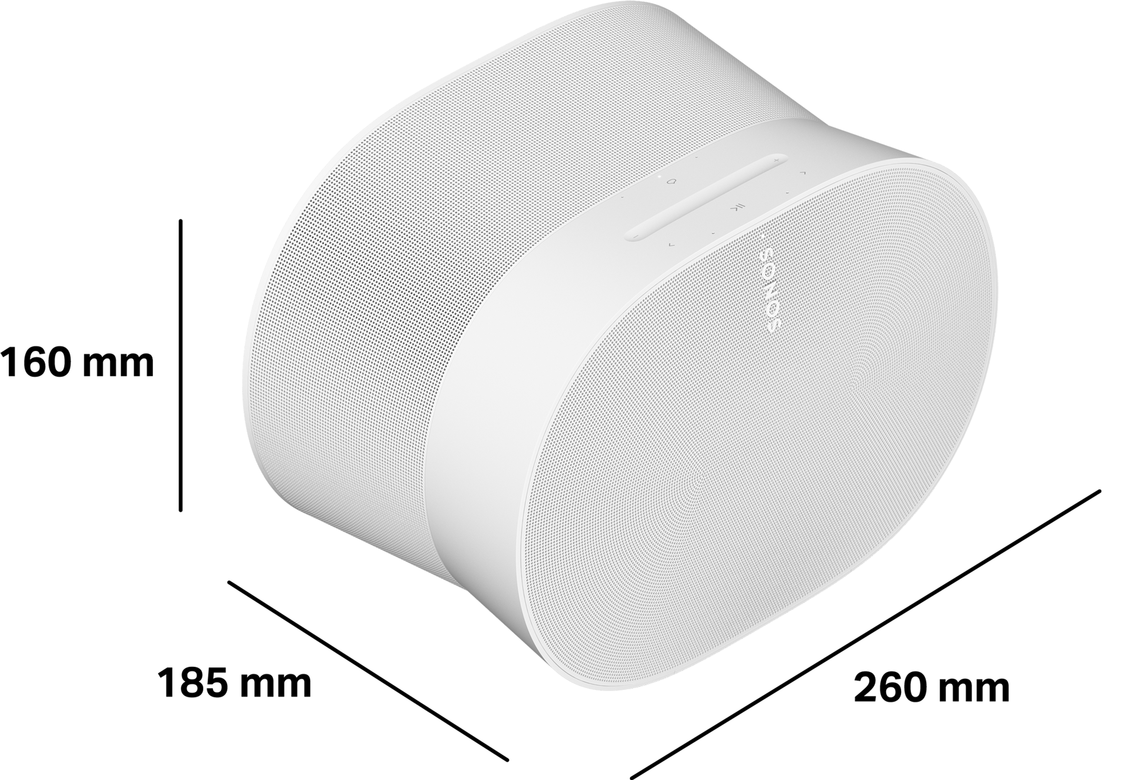 Sonos ERA 300ホワイト スマートスピーカー 本体 Sonos Era 300:Dolby Atmos(ドルビーアトモス)対応ステレオ