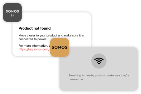 Connection Issues | Sonos