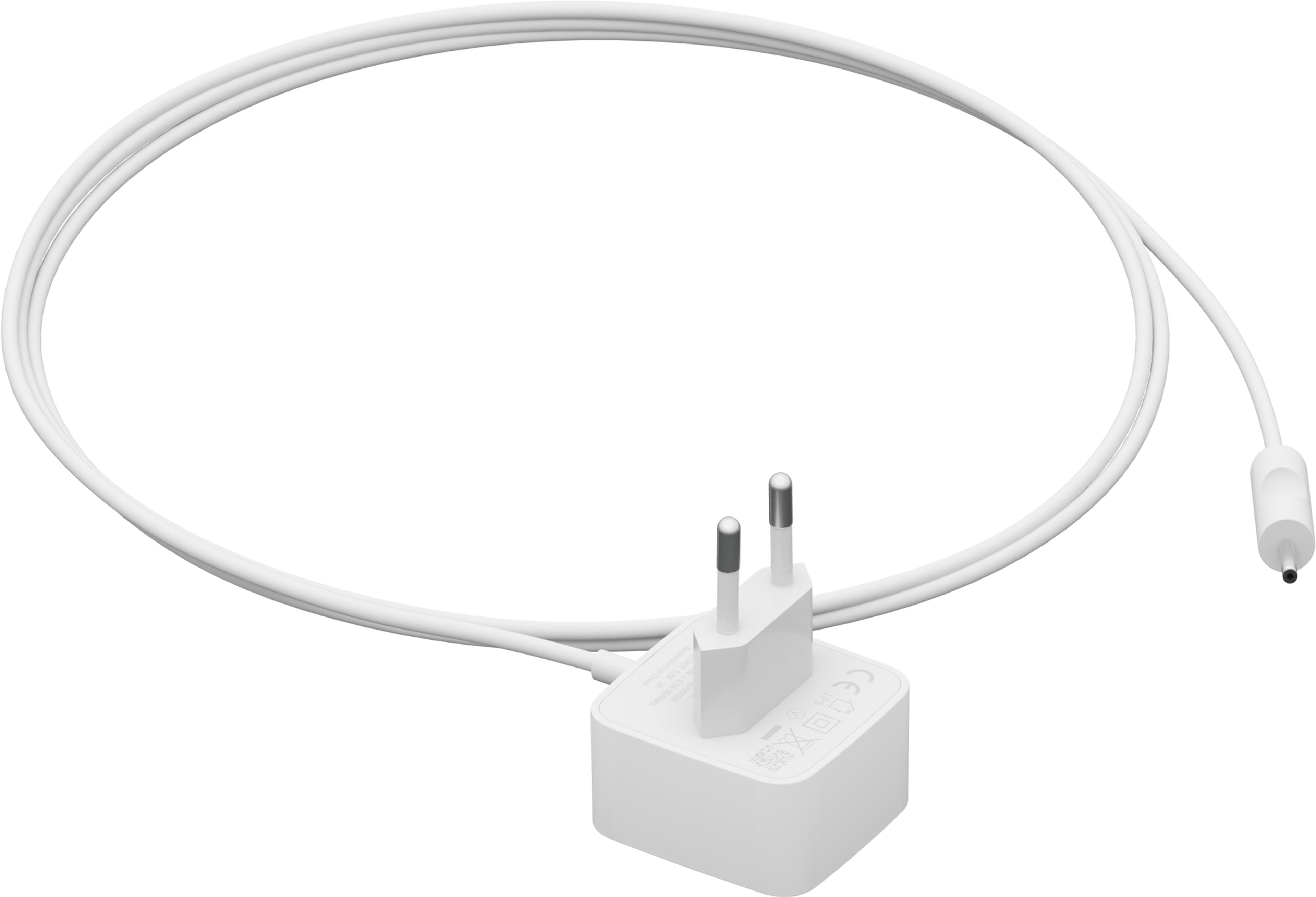 Boost-virtasovitin valkoinen