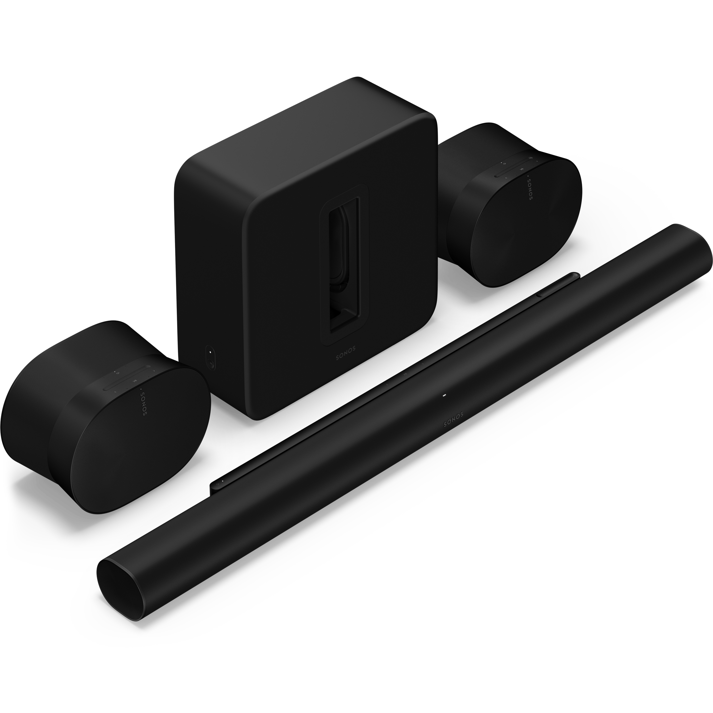 Sonos Ultimate Immersive Set with Arc Ultra Soundbar, Sub 4 Subwoofer, & Pair of Era 300 Wireless Speakers - Thumbnail 2