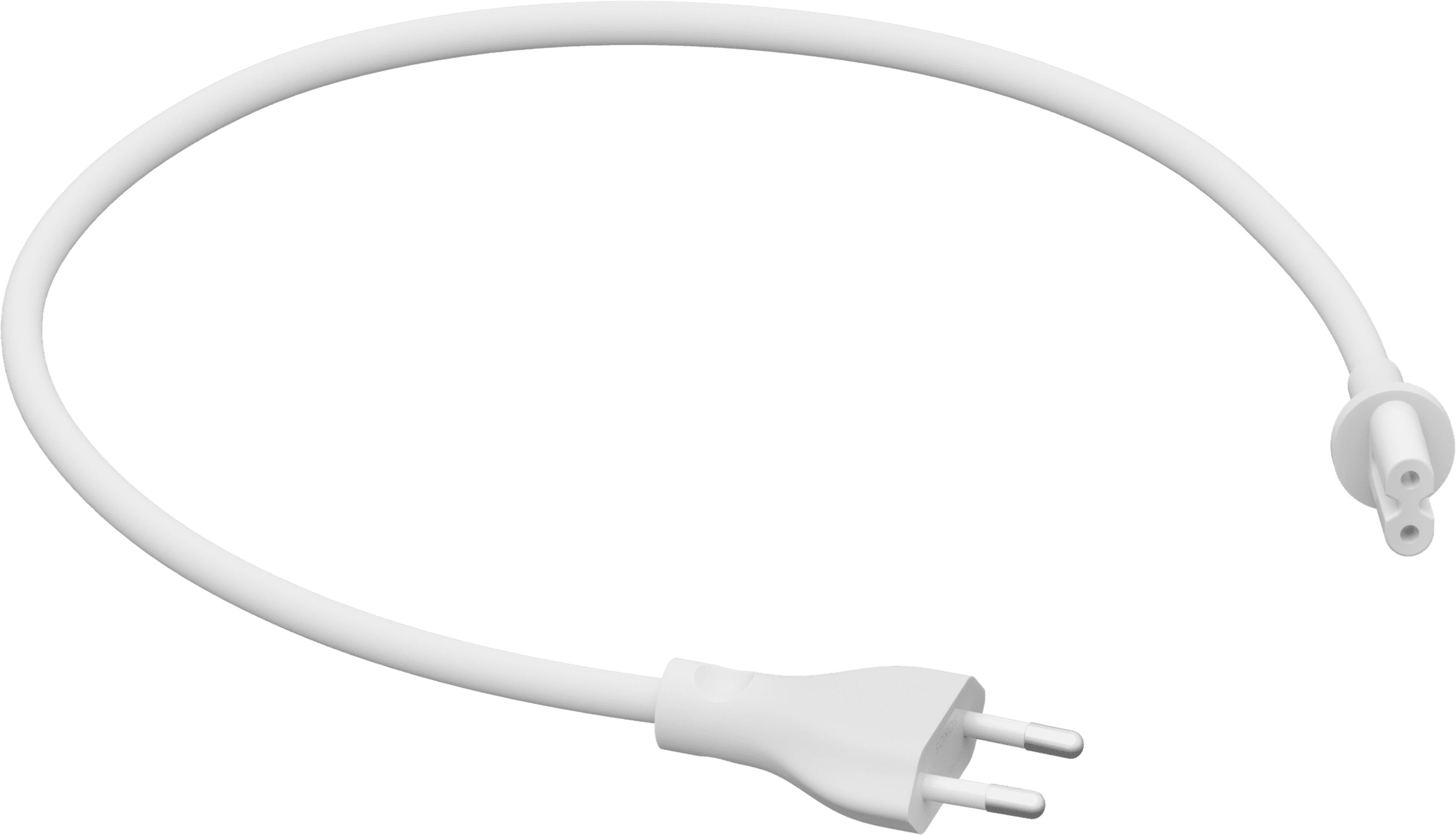 Stroomkabel I kort wit