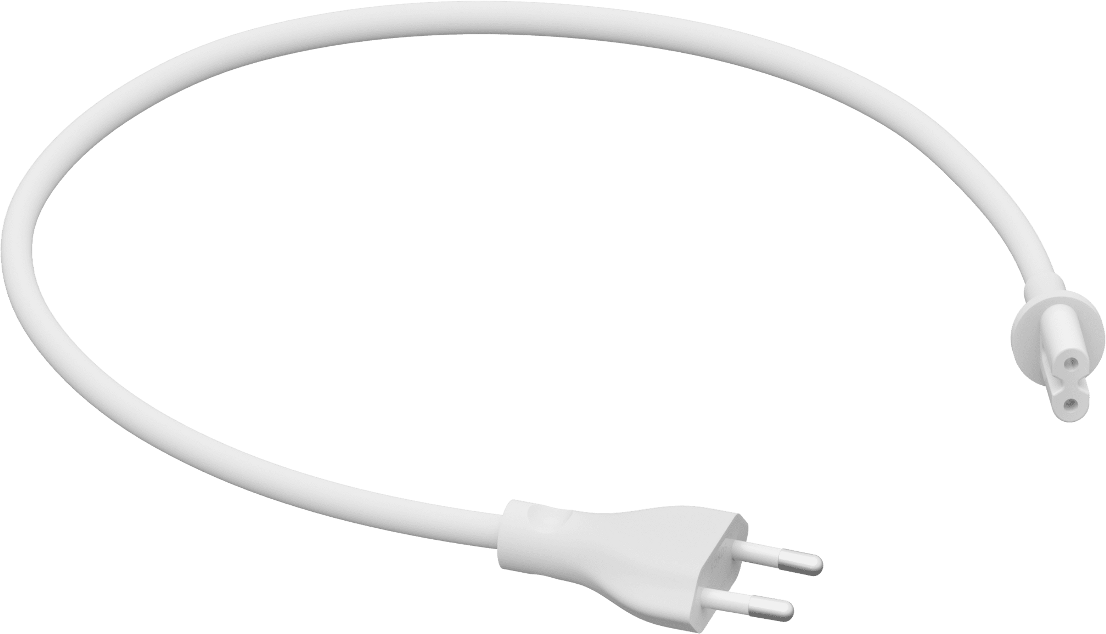 Stroomkabel I kort wit