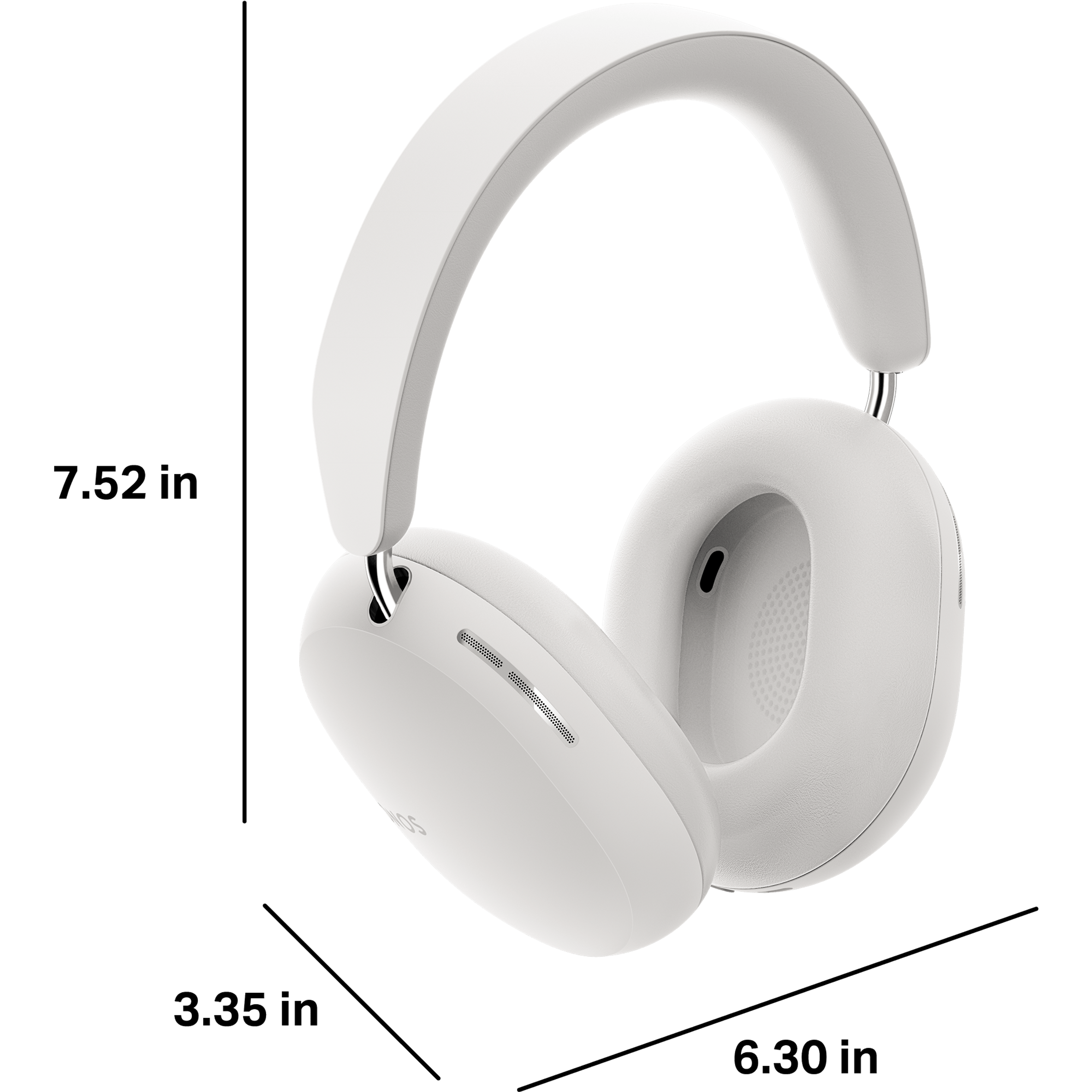 SONOS ワイヤレスヘッドホン ホワイト Sonos Ace: Wireless Over Ear Headphones with Noise Cancellation