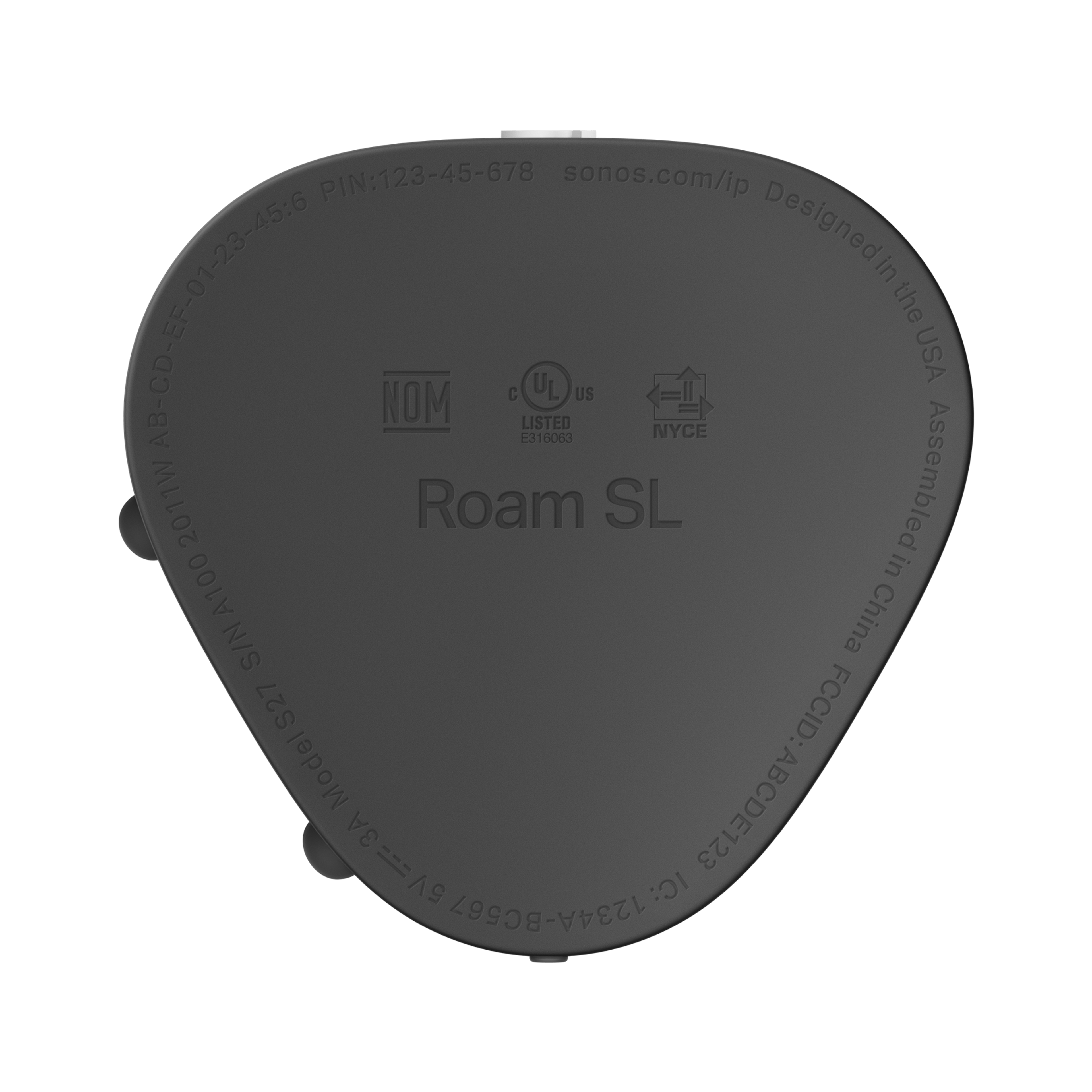 暗影黑 Roam SL底部