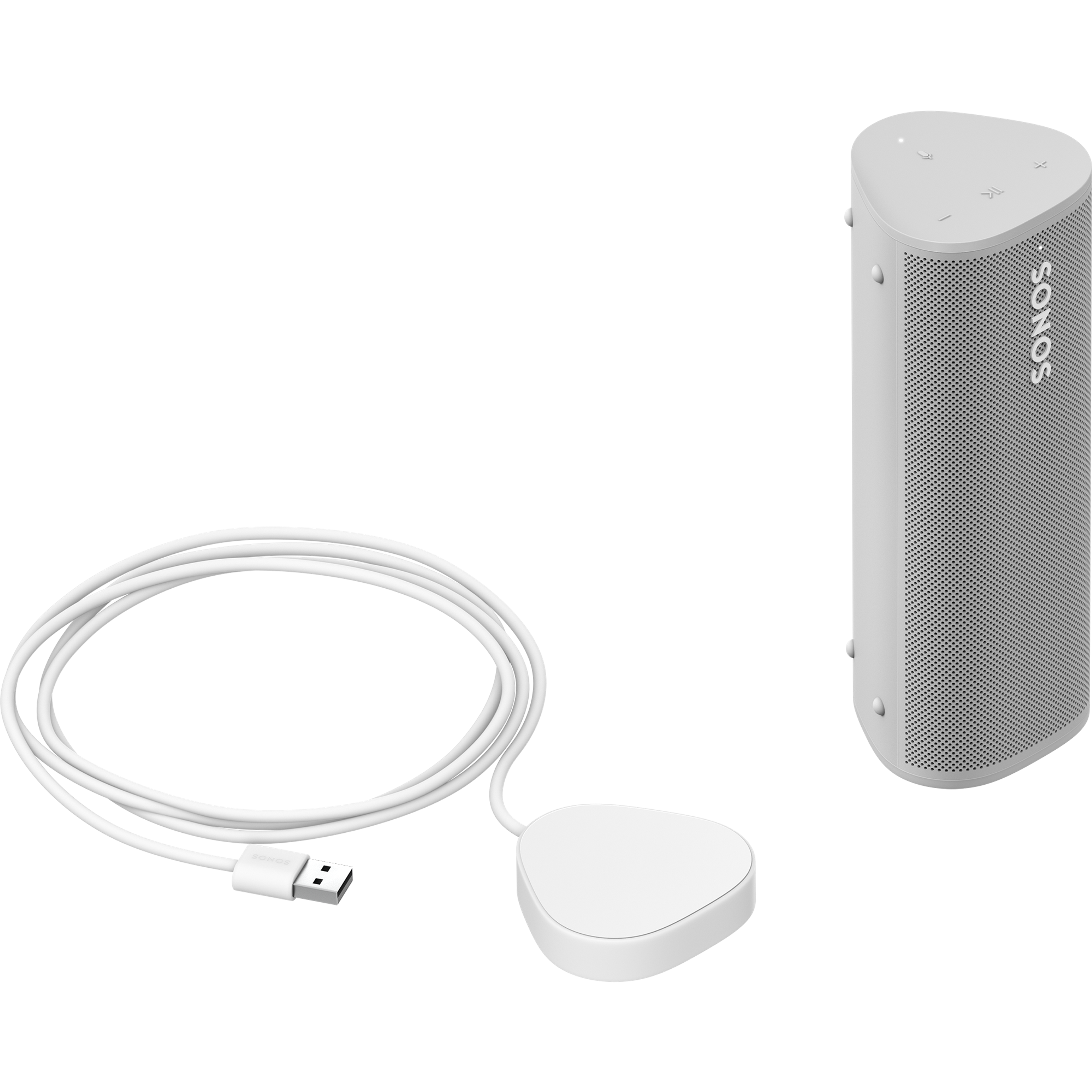Sonos Roam blanc avec chargeur sans fil