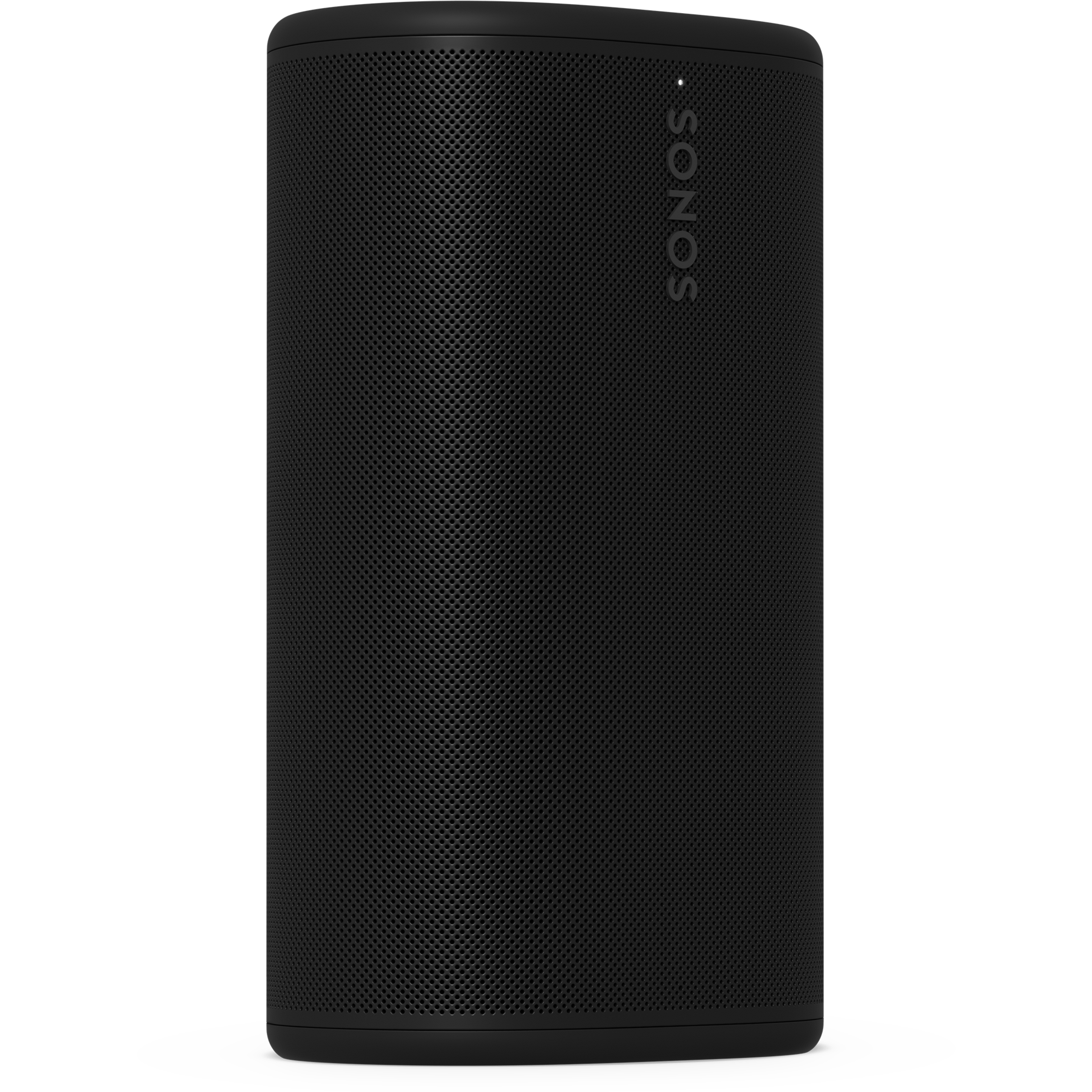 やや斜めに向けられたSonos Play（ブラック）、正面