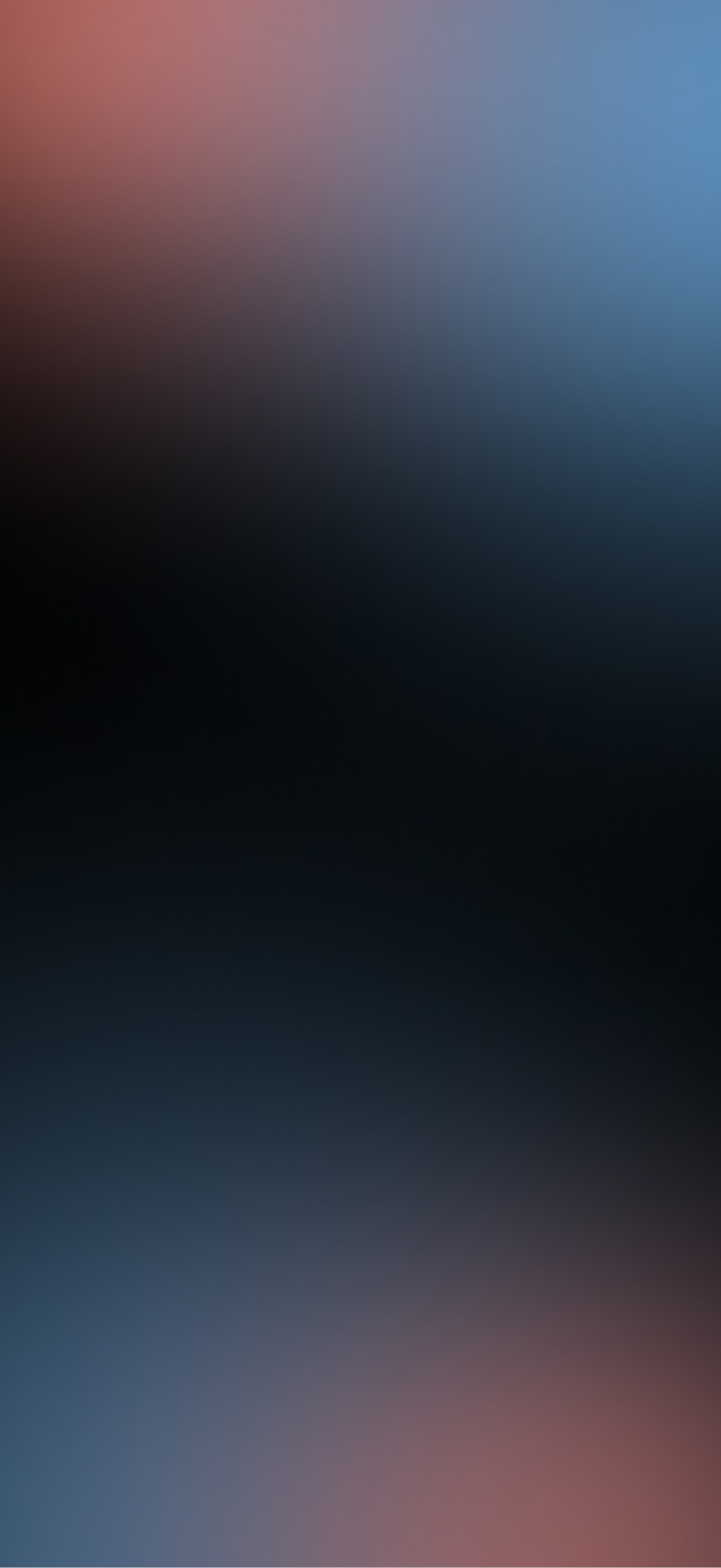 Blue and red colour gradient over a black background