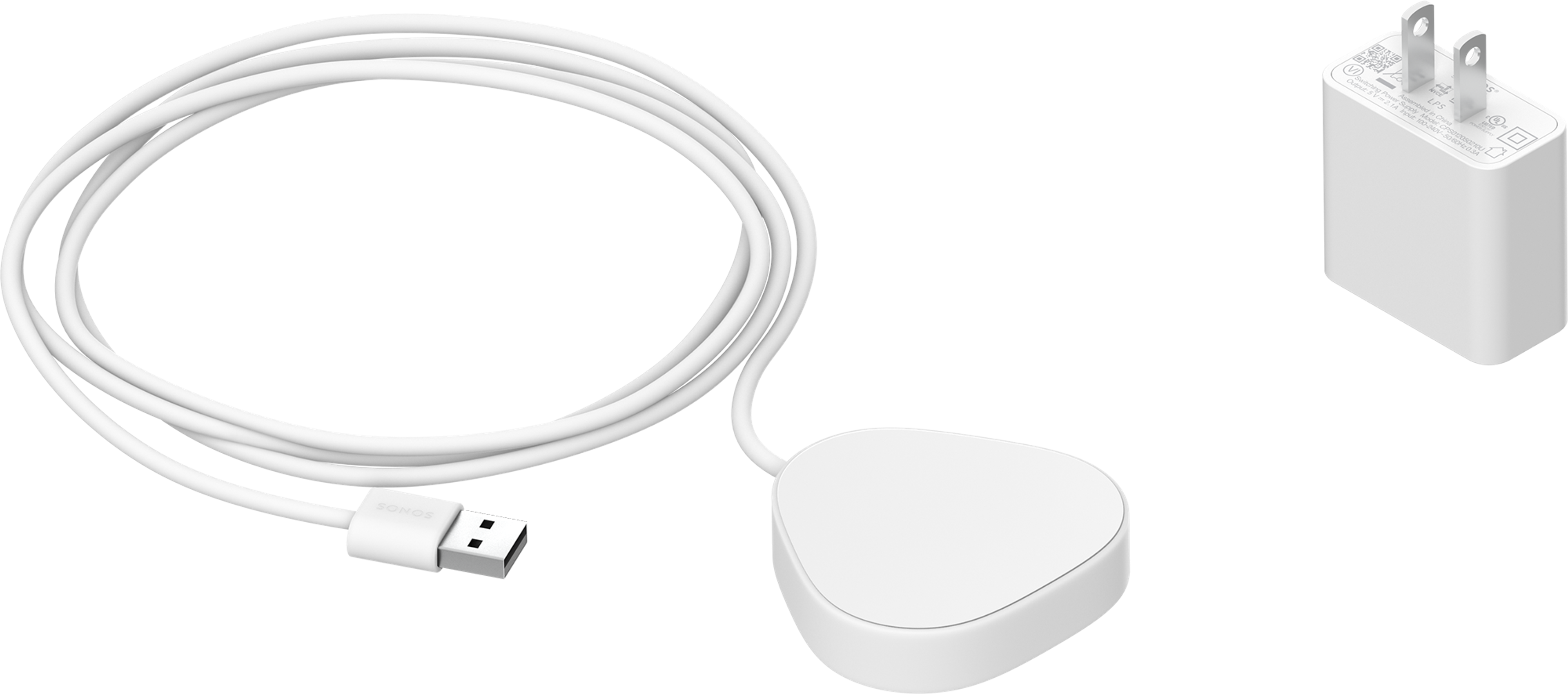 Roam wireless charger white