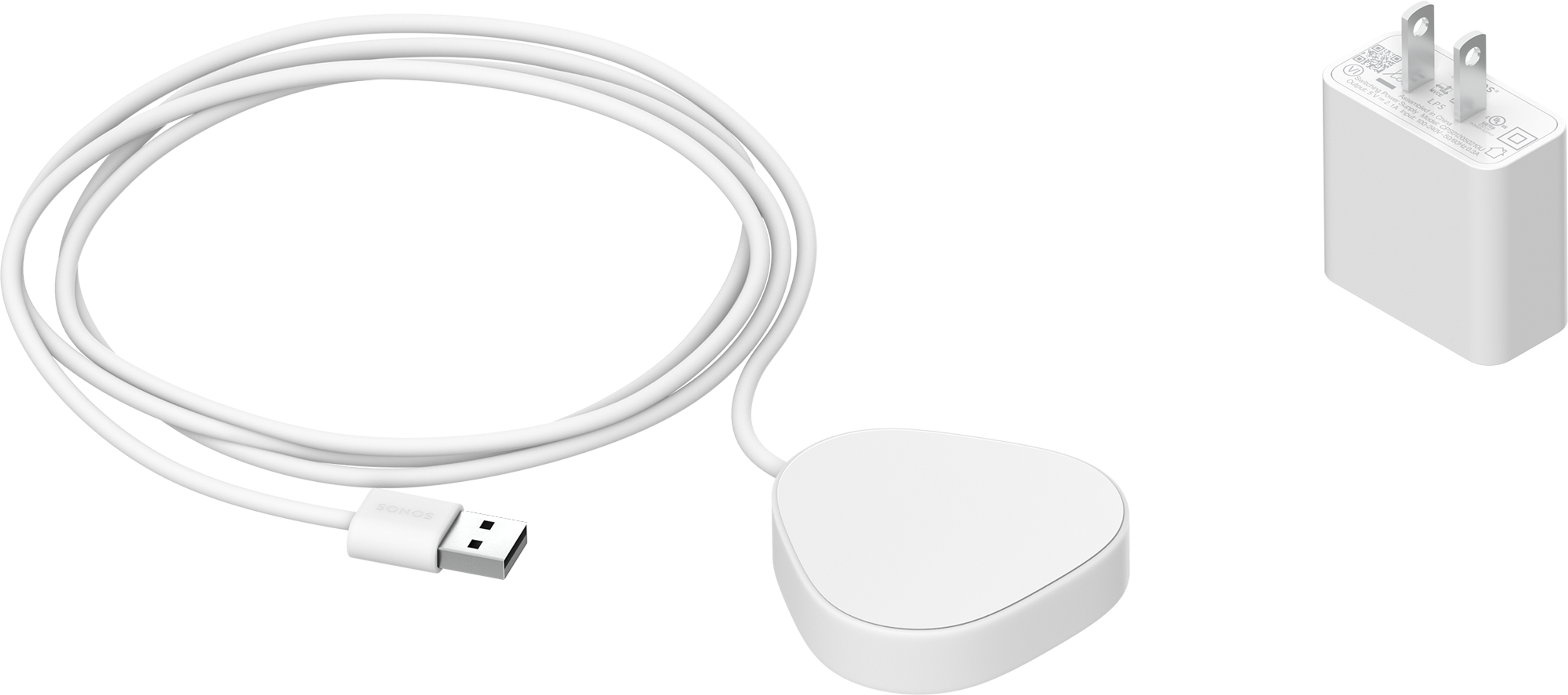 Roam wireless charger white