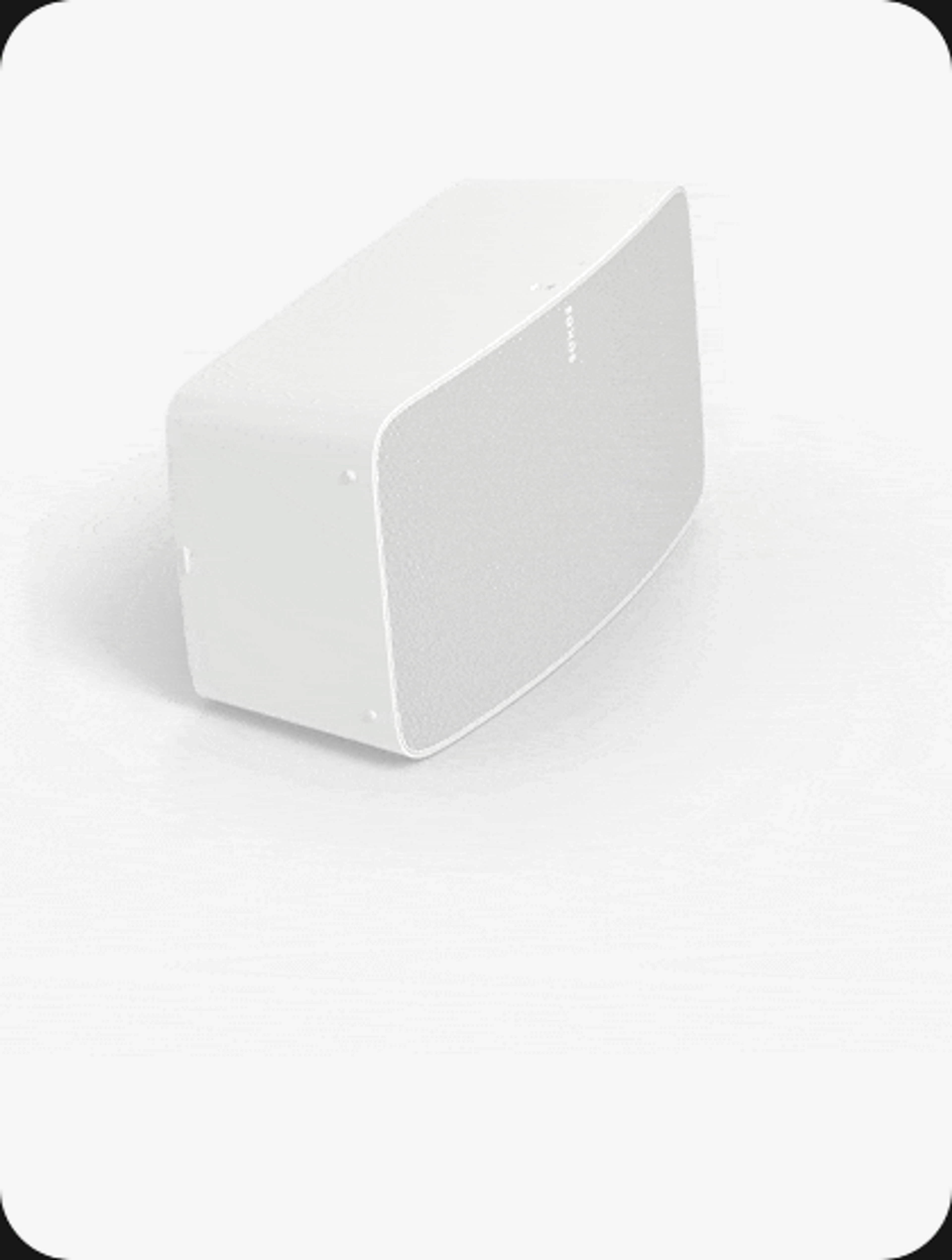 Five white animation