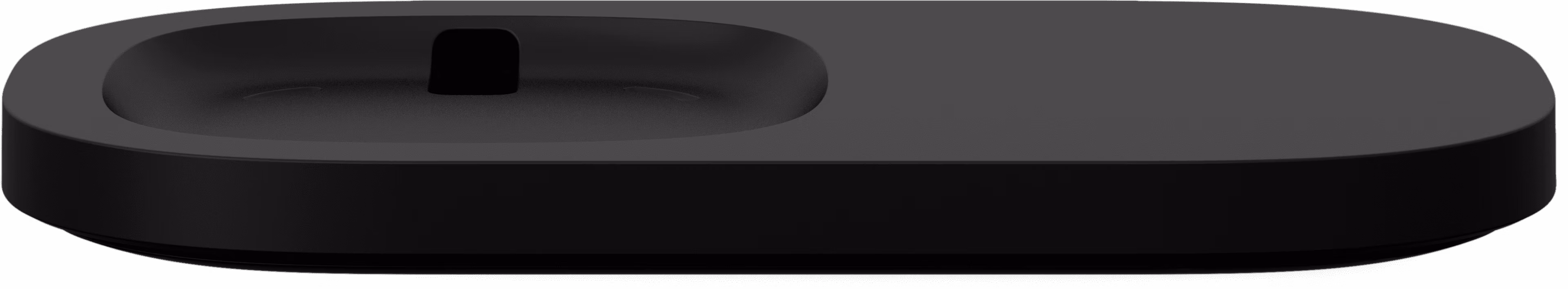 Shelf front angle black