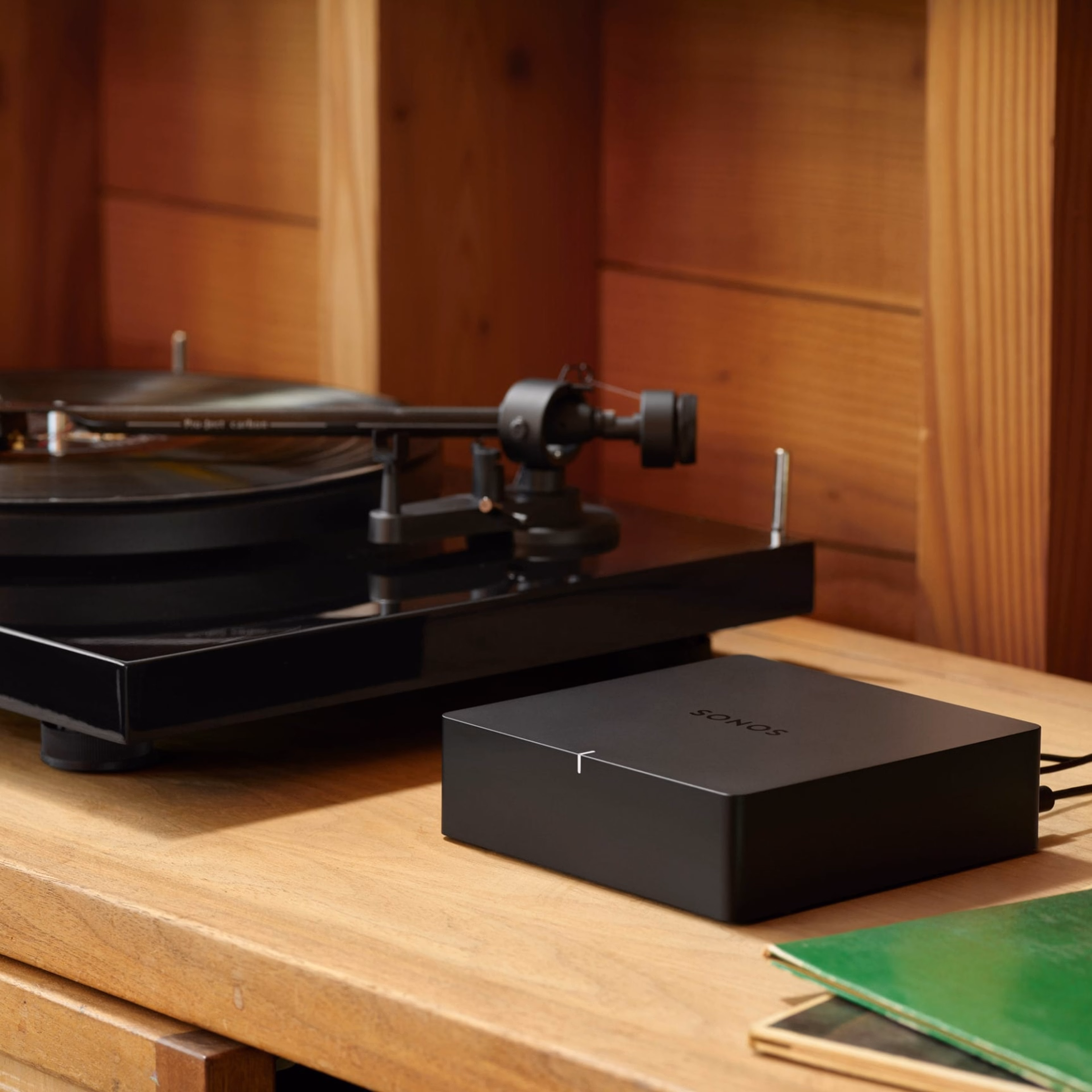 Use Port with your existing powered turntable setup