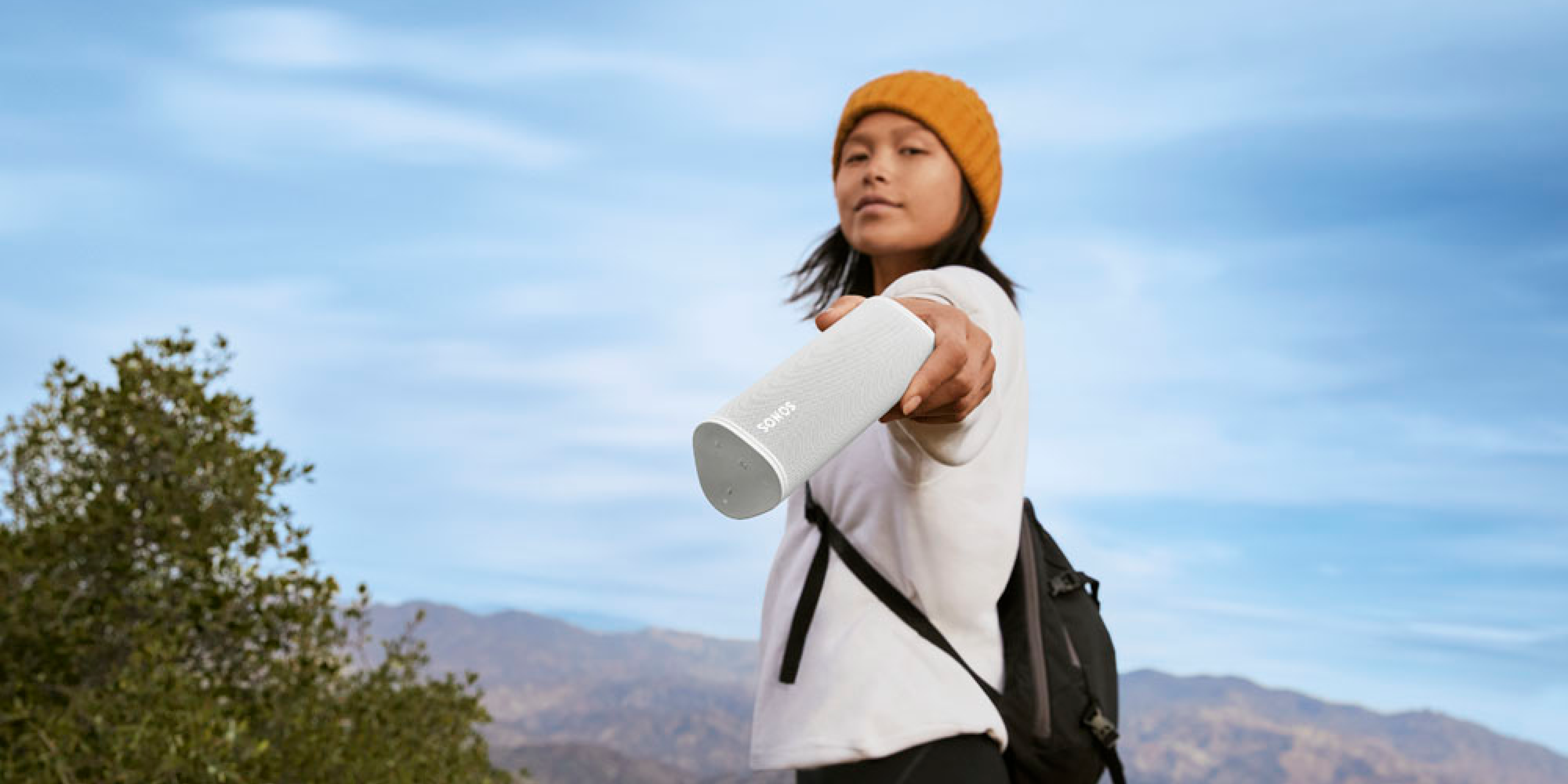 Roam Lunar White all’aperto