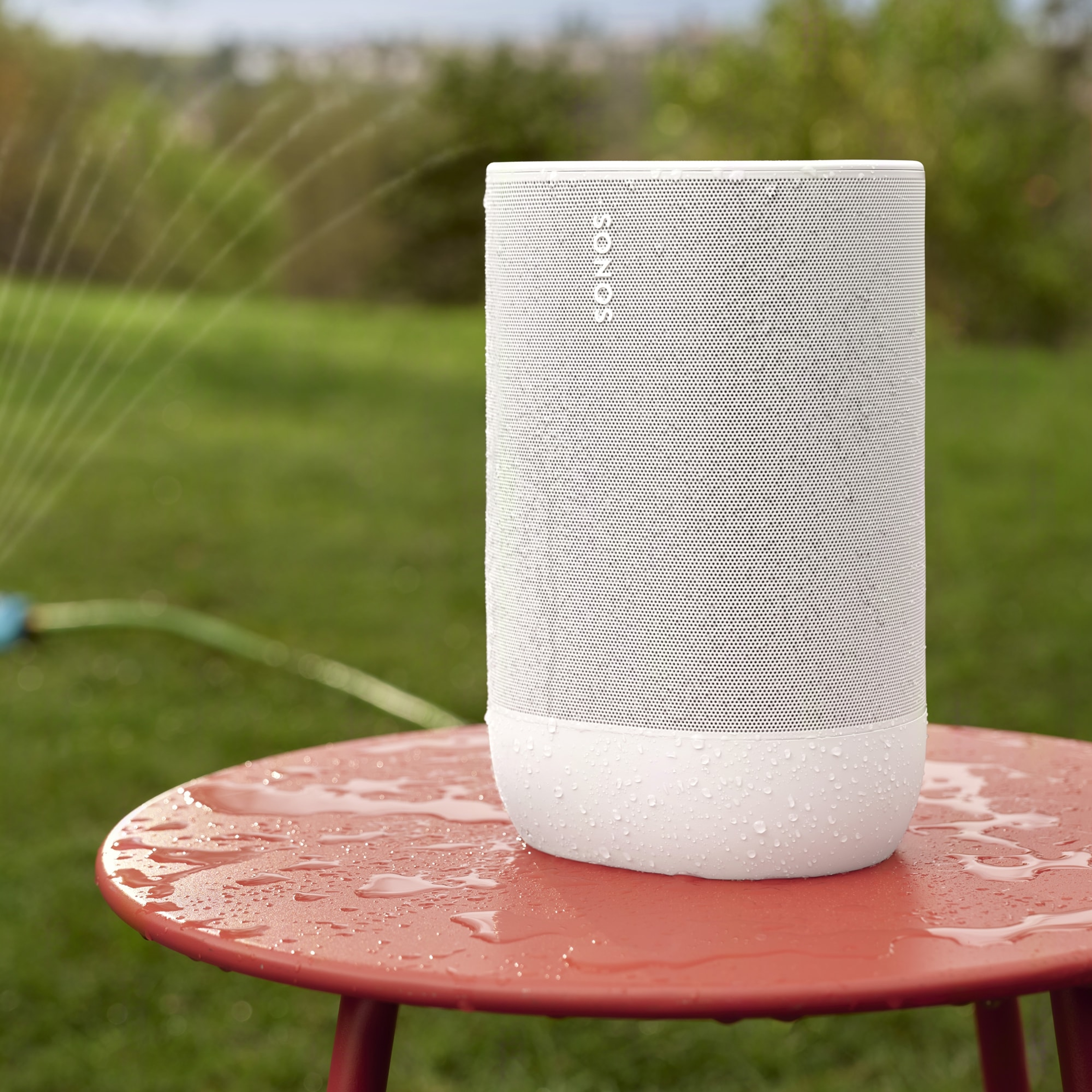 Move 2's IP56 rating makes it perfect for playtime outside, even if it gets wet