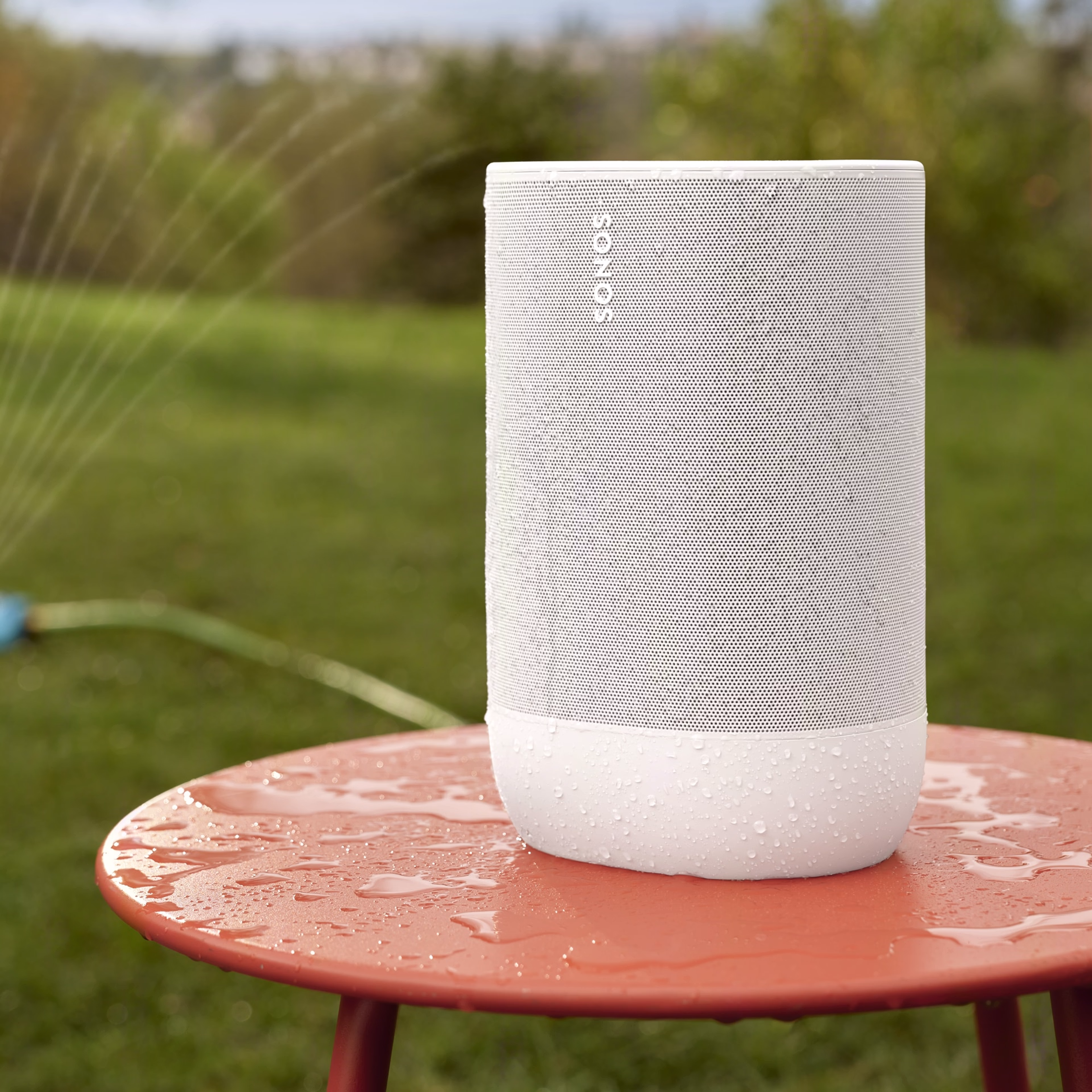 Move 2's IP56 rating makes it perfect for playtime outside, even if it gets wet