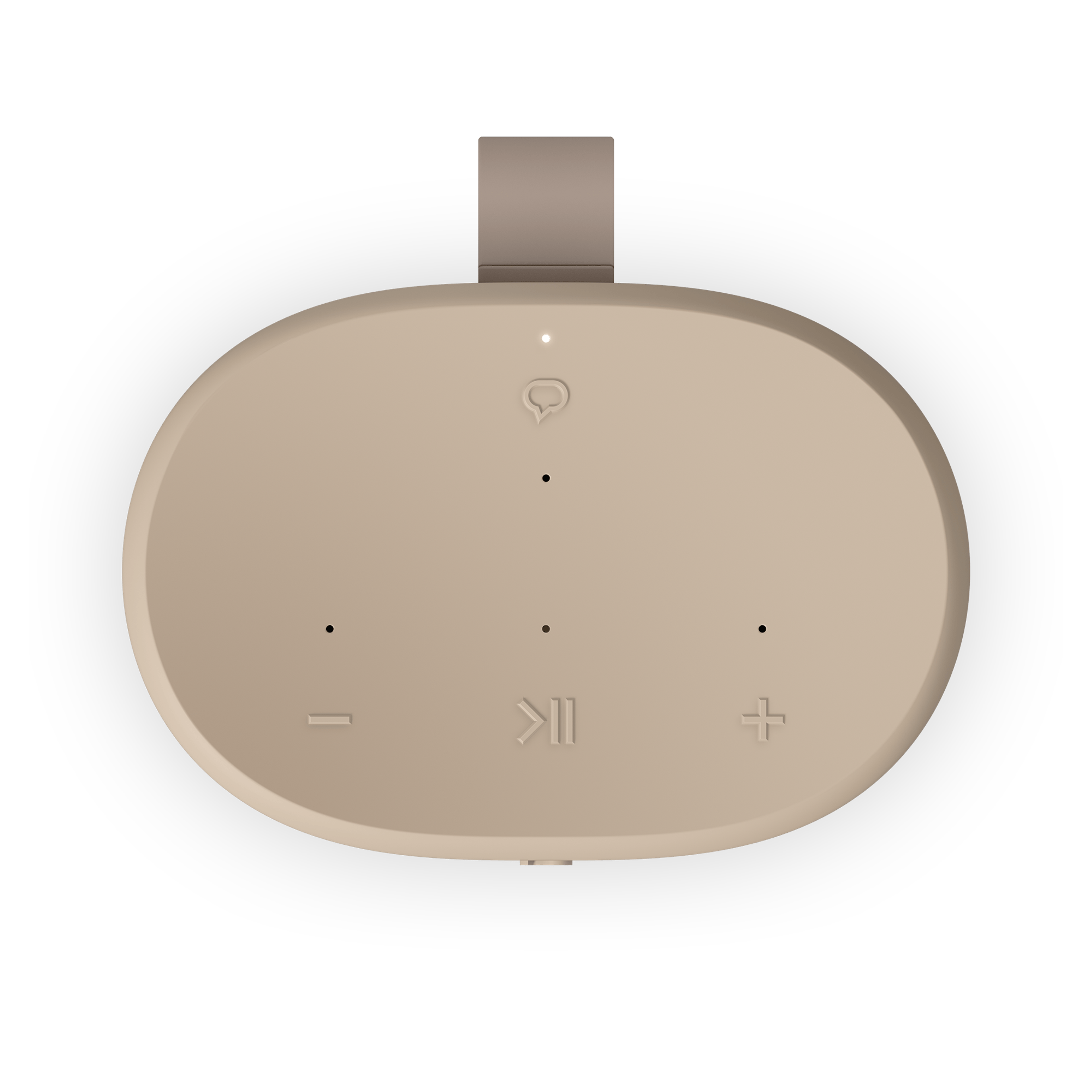 Vue de dessus d’un Sonos Play couleur Sable