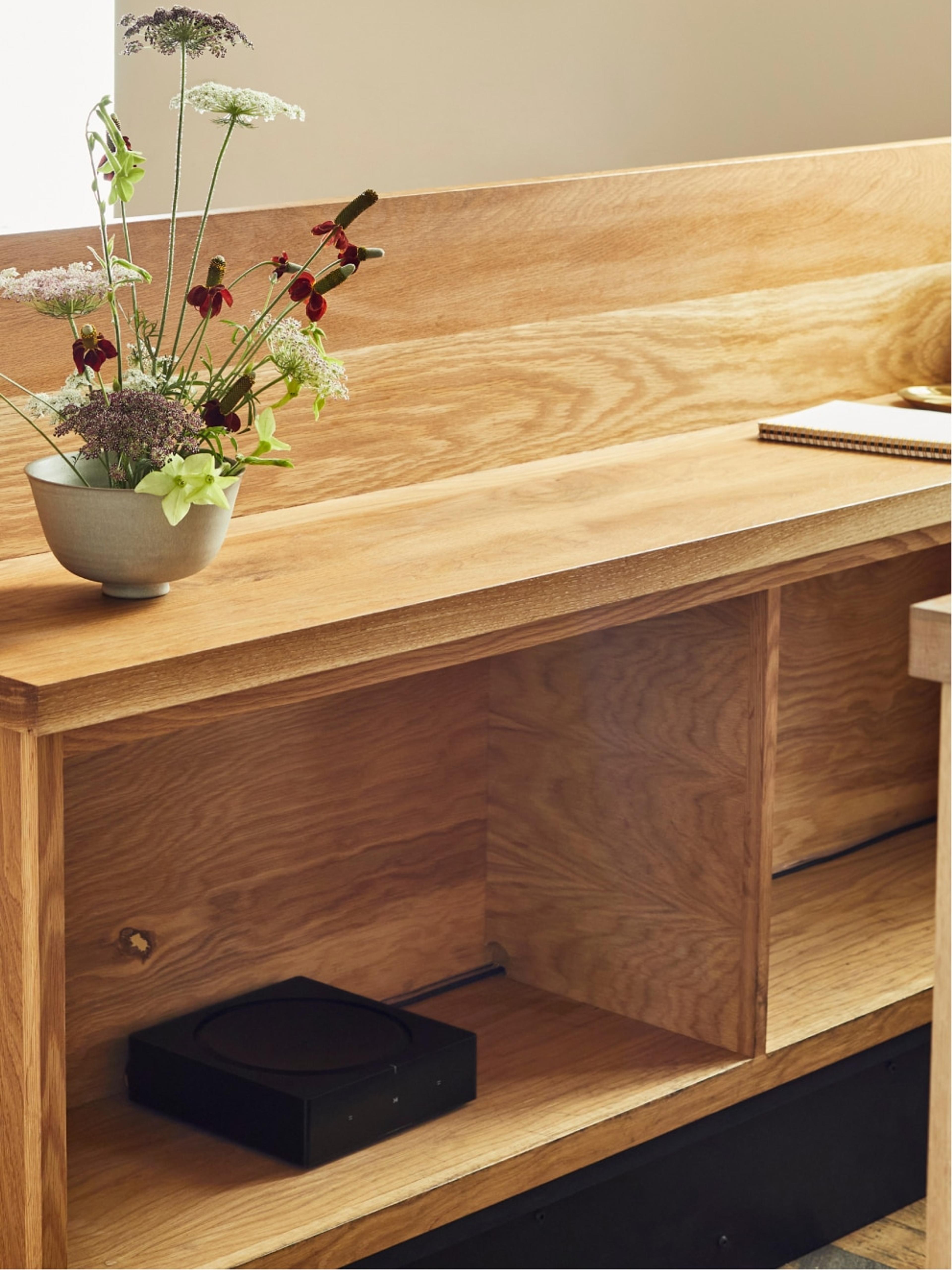 Sonos Amp in a sideboard