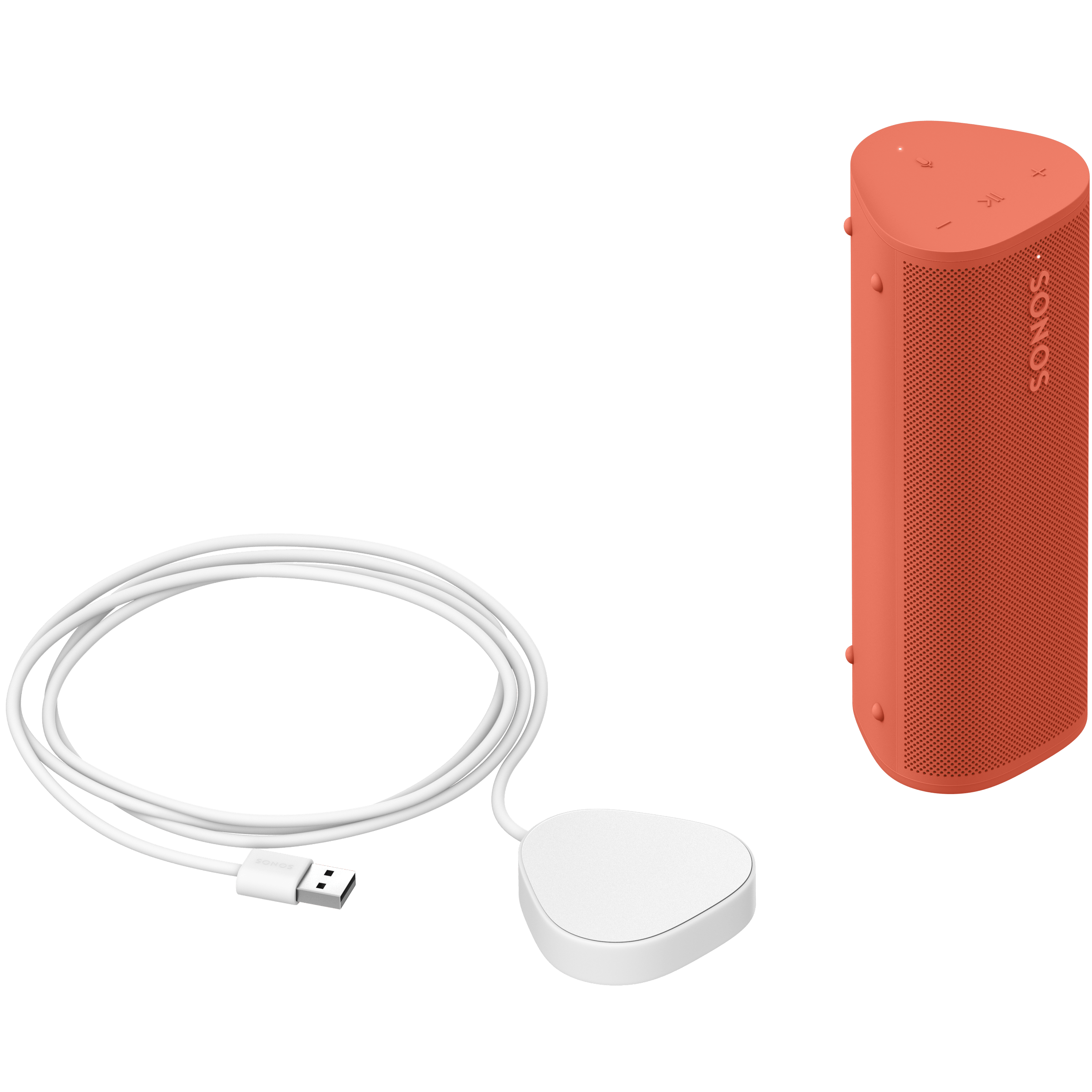 Roam 2 Charging Set: Bluetooth Speaker with Wireless Charger - Sonos Roam 2 Charging Set: Bluetooth Speaker with Wireless Charger - Sonos