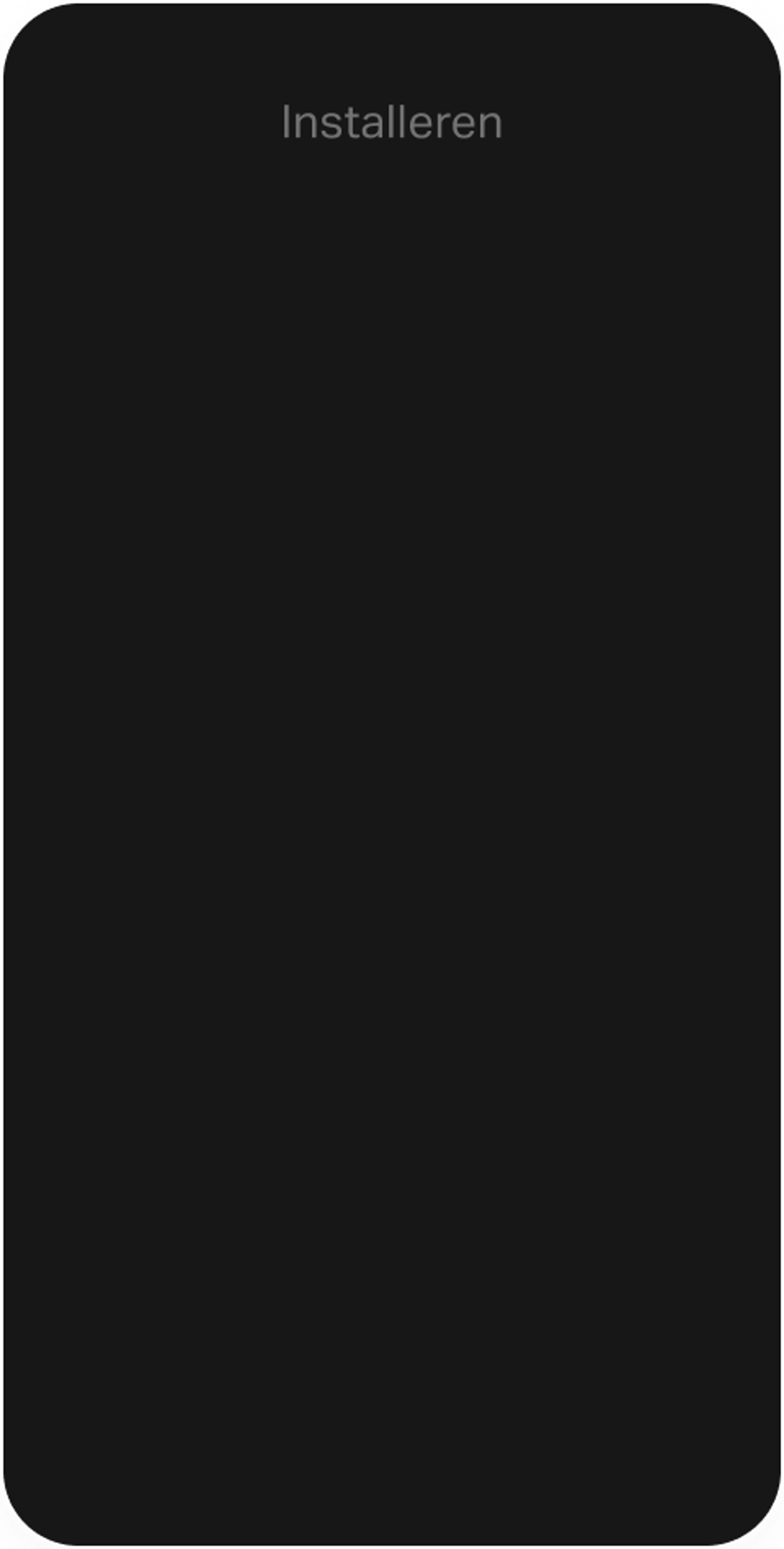 iPhone zonder beeld