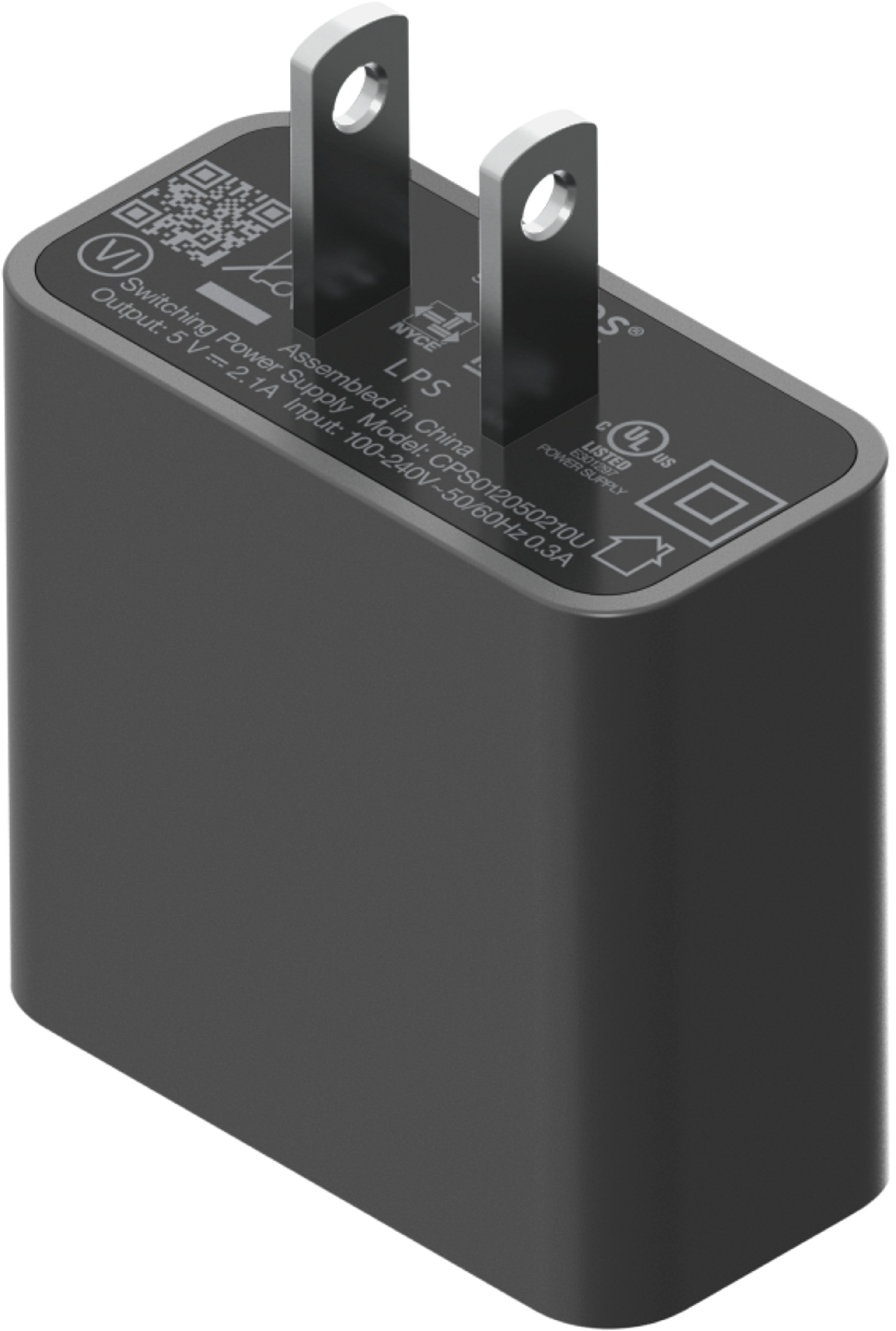 Roam 10W USB power adapter shadow black